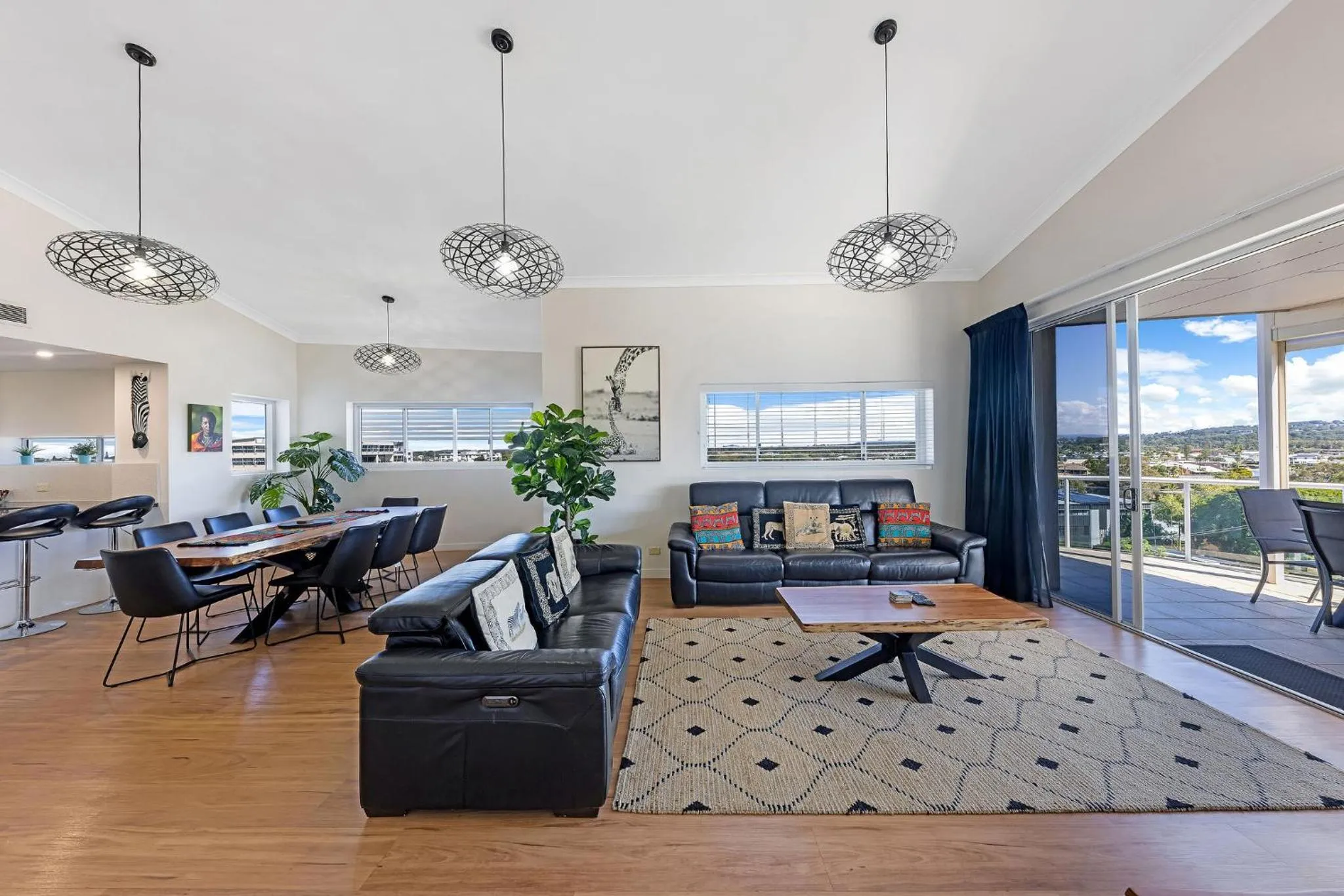 Living room in Pandanus Mooloolaba