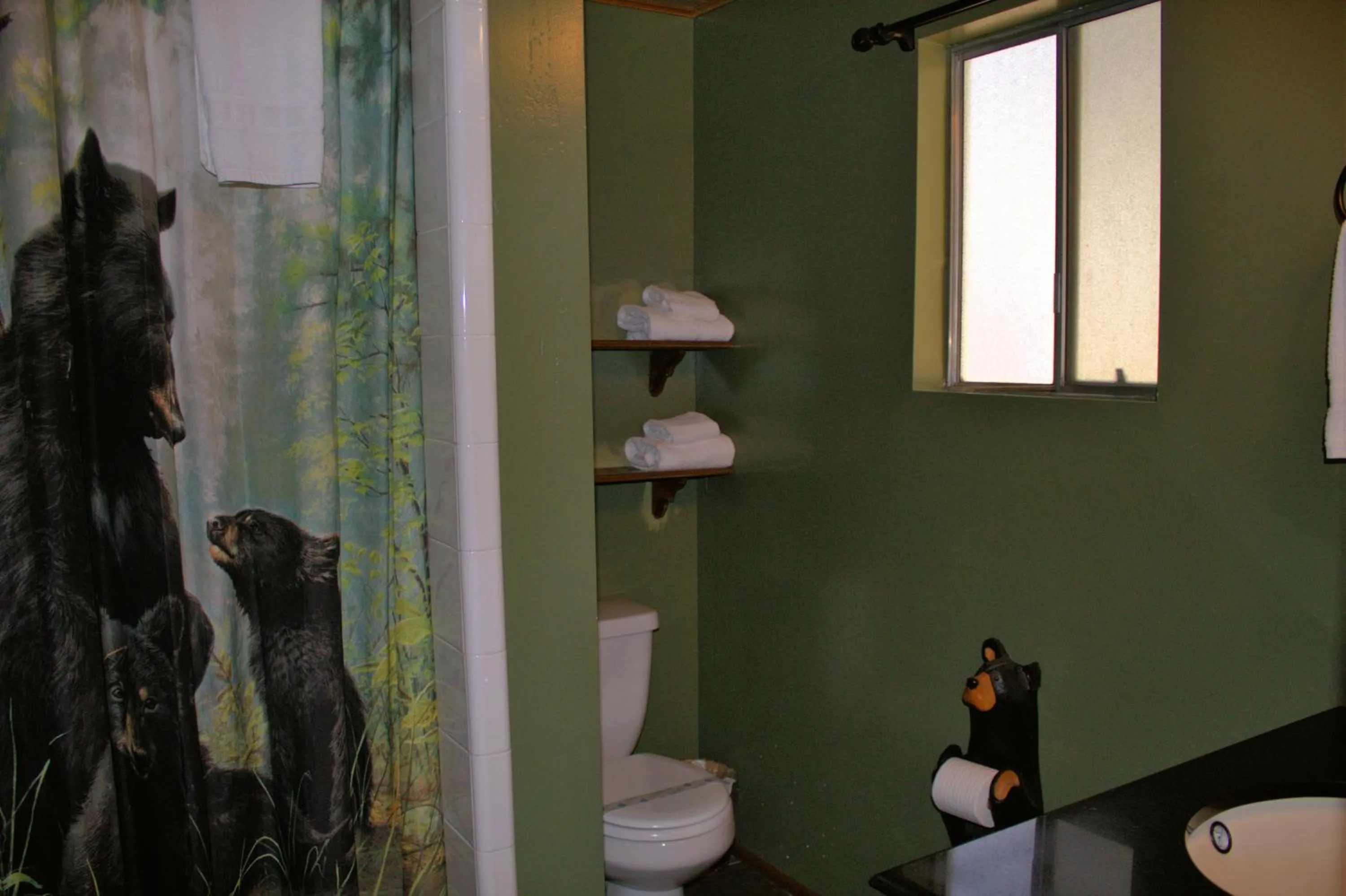Bathroom in Goldmine Lodge