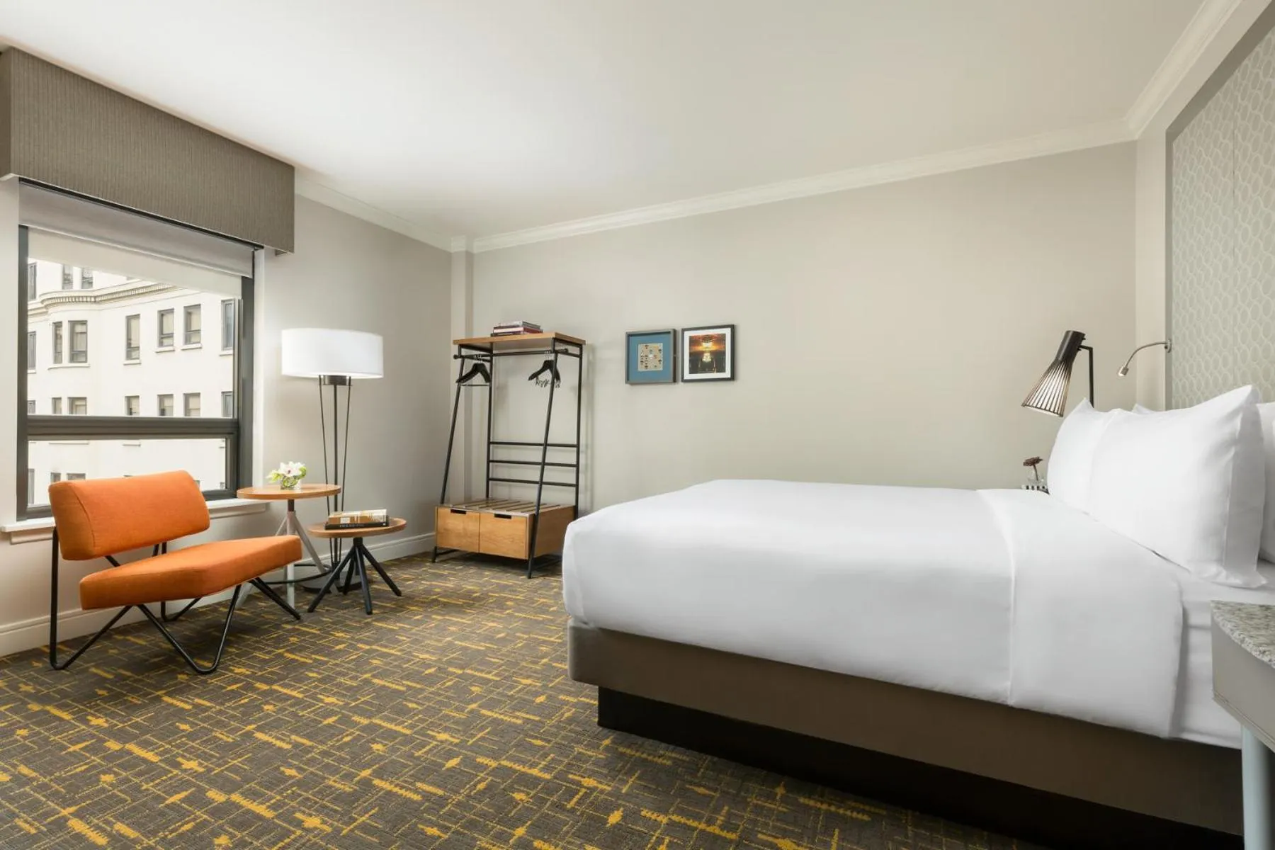 Bed in Stanford Court San Francisco