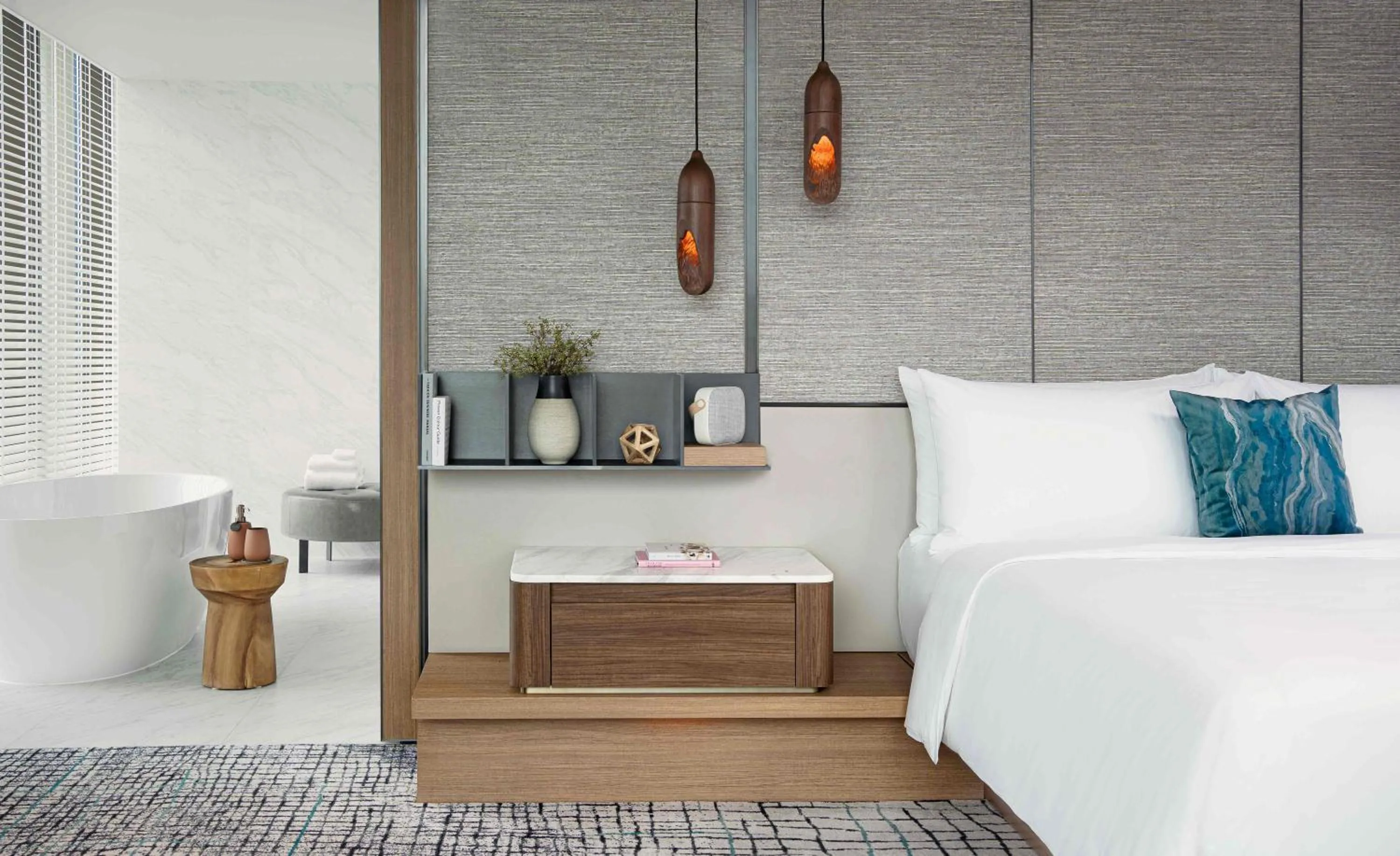 Bedroom, Bed in Kimpton Maa-Lai Bangkok by IHG