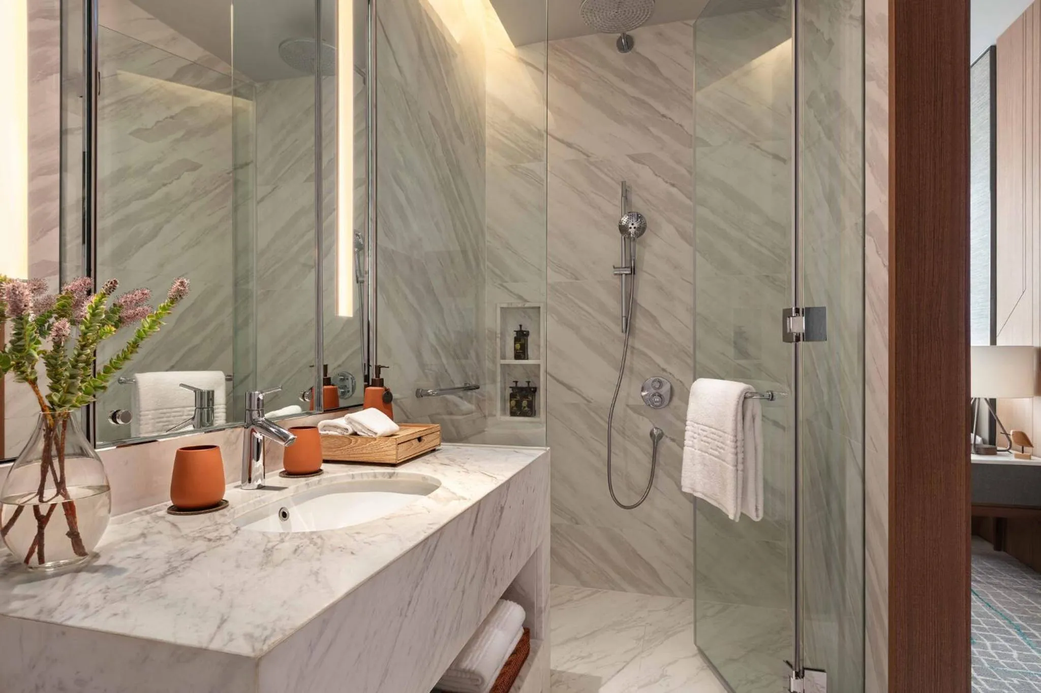 Bathroom in Kimpton Maa-Lai Bangkok by IHG