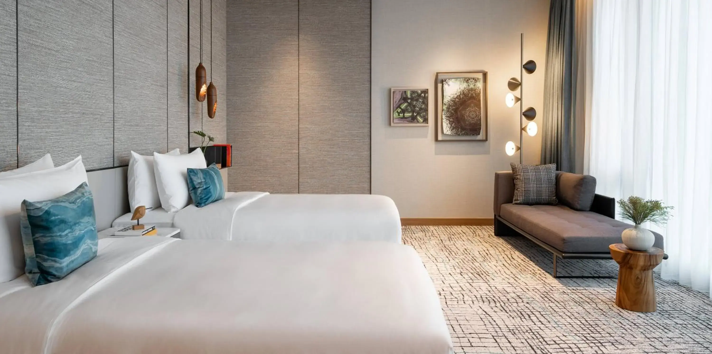 Premium Room with two twin beds in Kimpton Maa-Lai Bangkok by IHG Premium Room with two twin beds in Kimpton Maa-Lai Bangkok by IHG