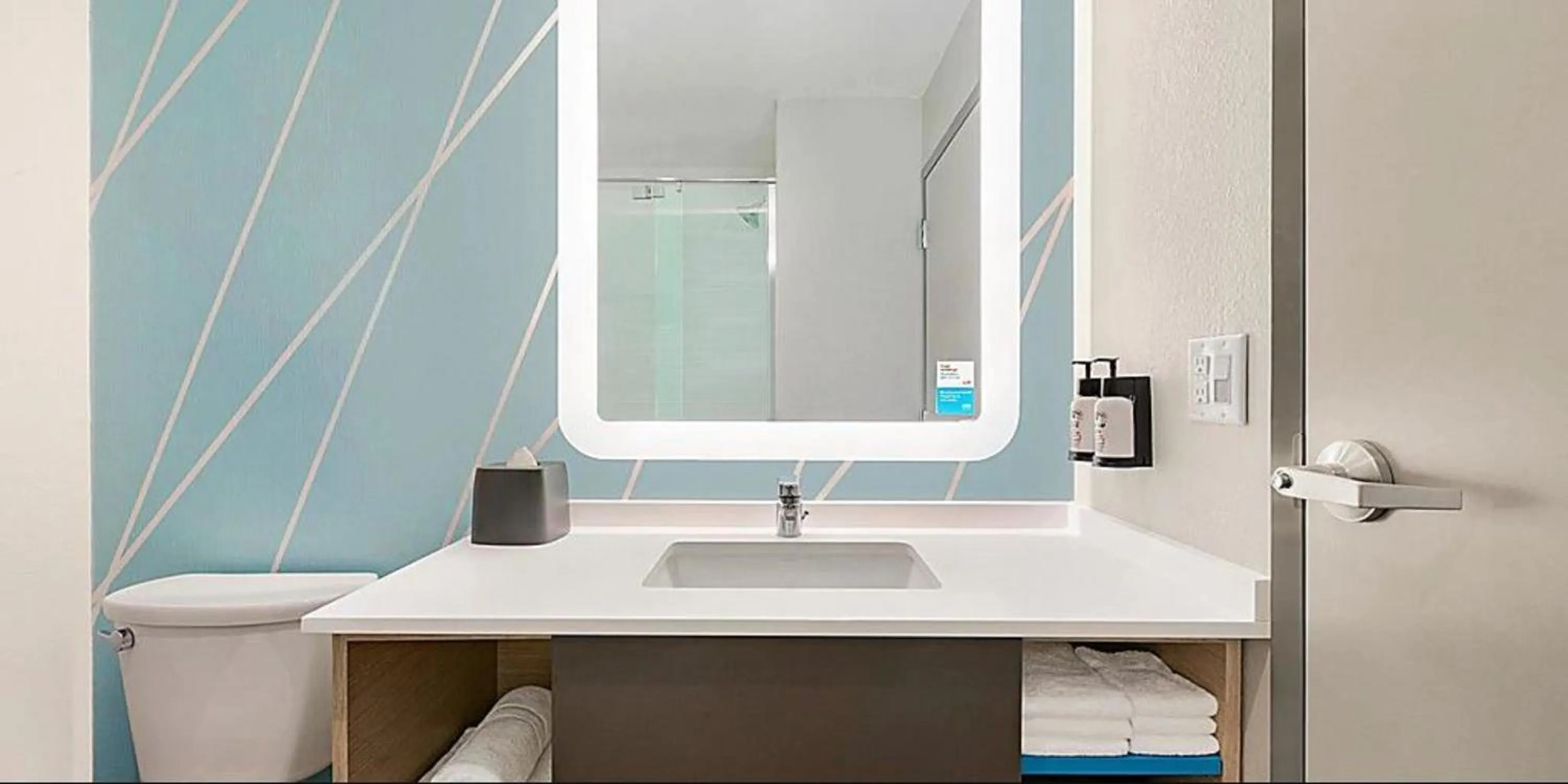 Bathroom in avid hotel Augusta W - Grovetown by IHG