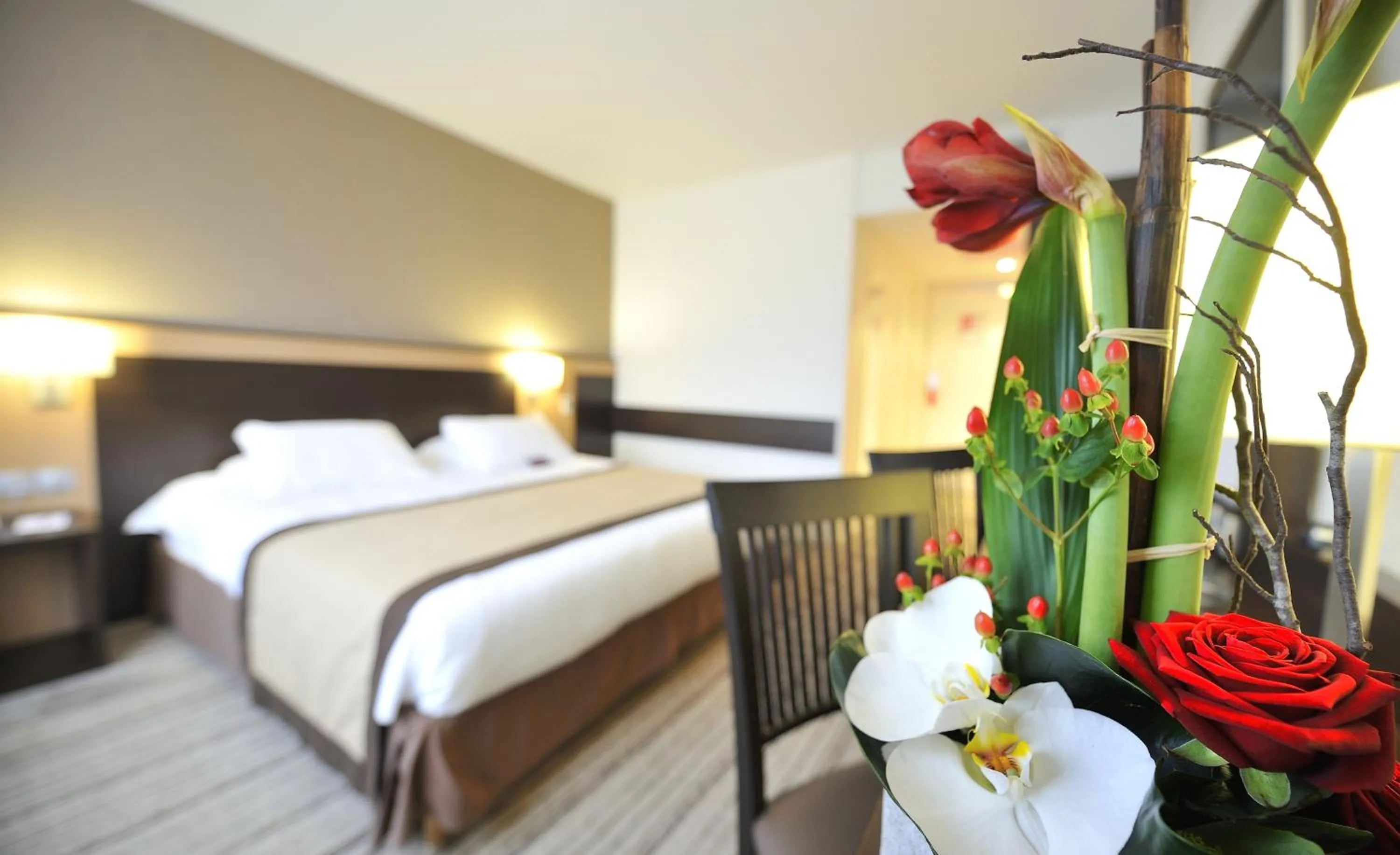 Bedroom, Bed in Mercure Rouen Val de Reuil