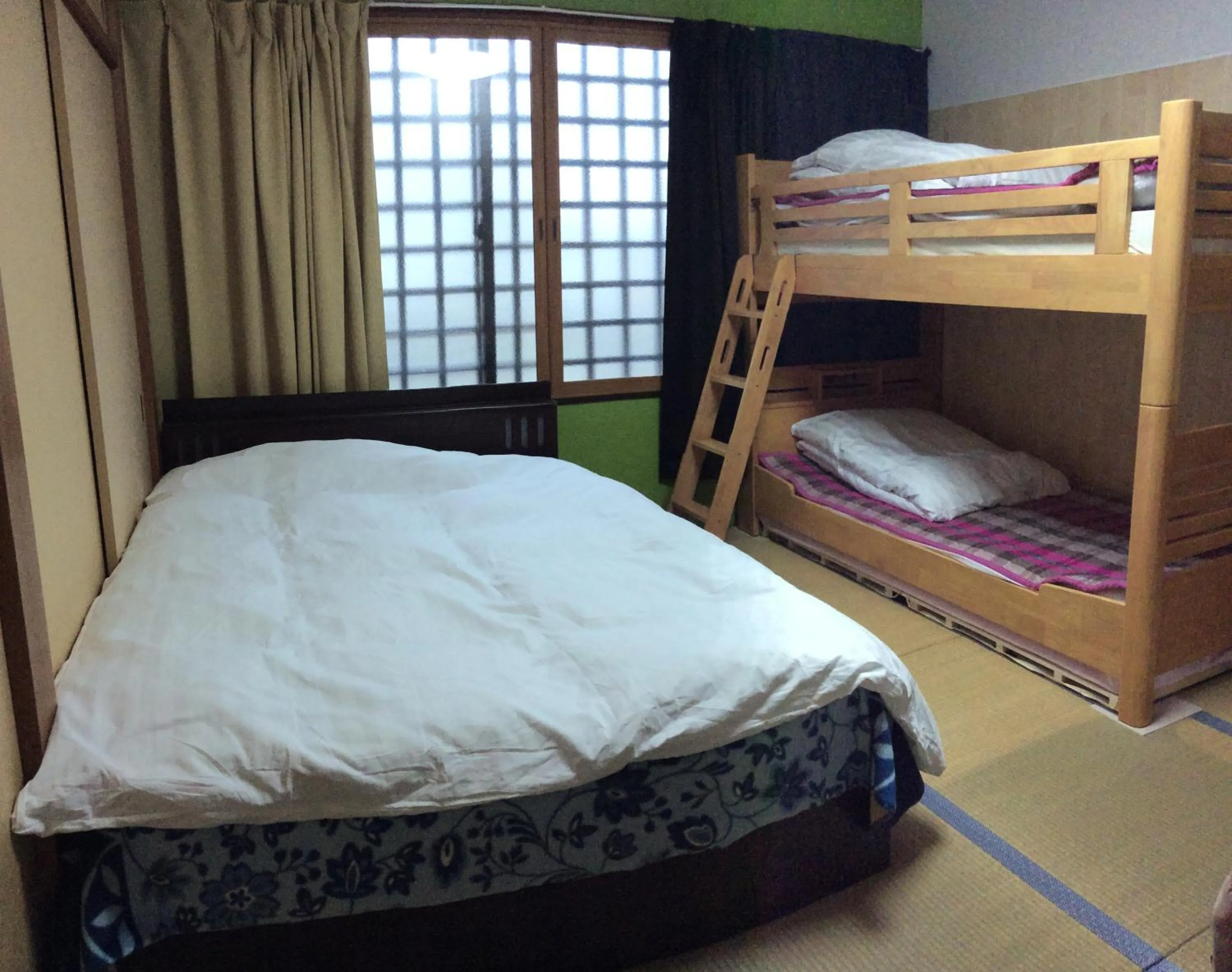 Bed in Kamikatsura House