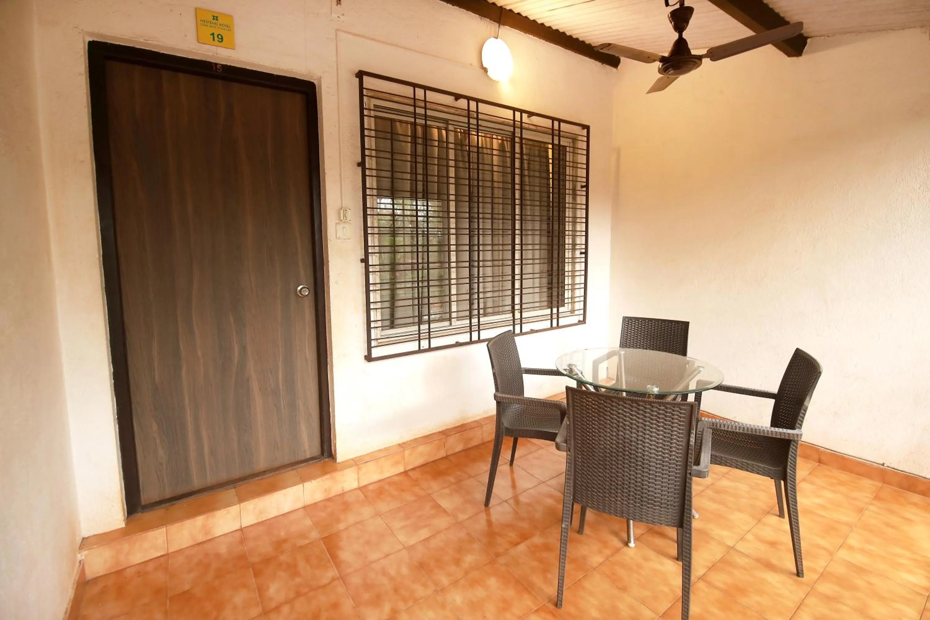 Balcony/Terrace in Westend Hotel