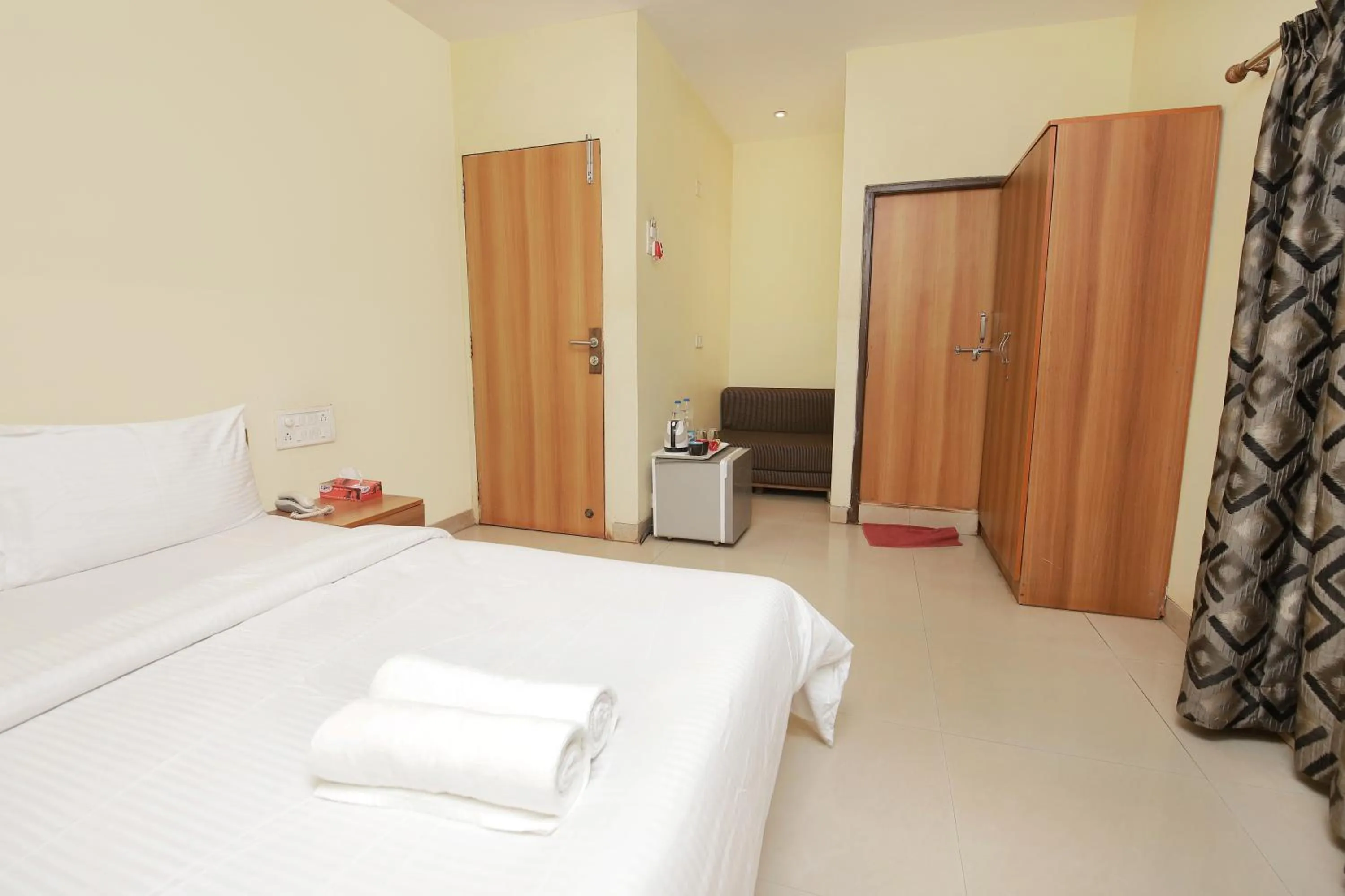 Bed in Westend Hotel