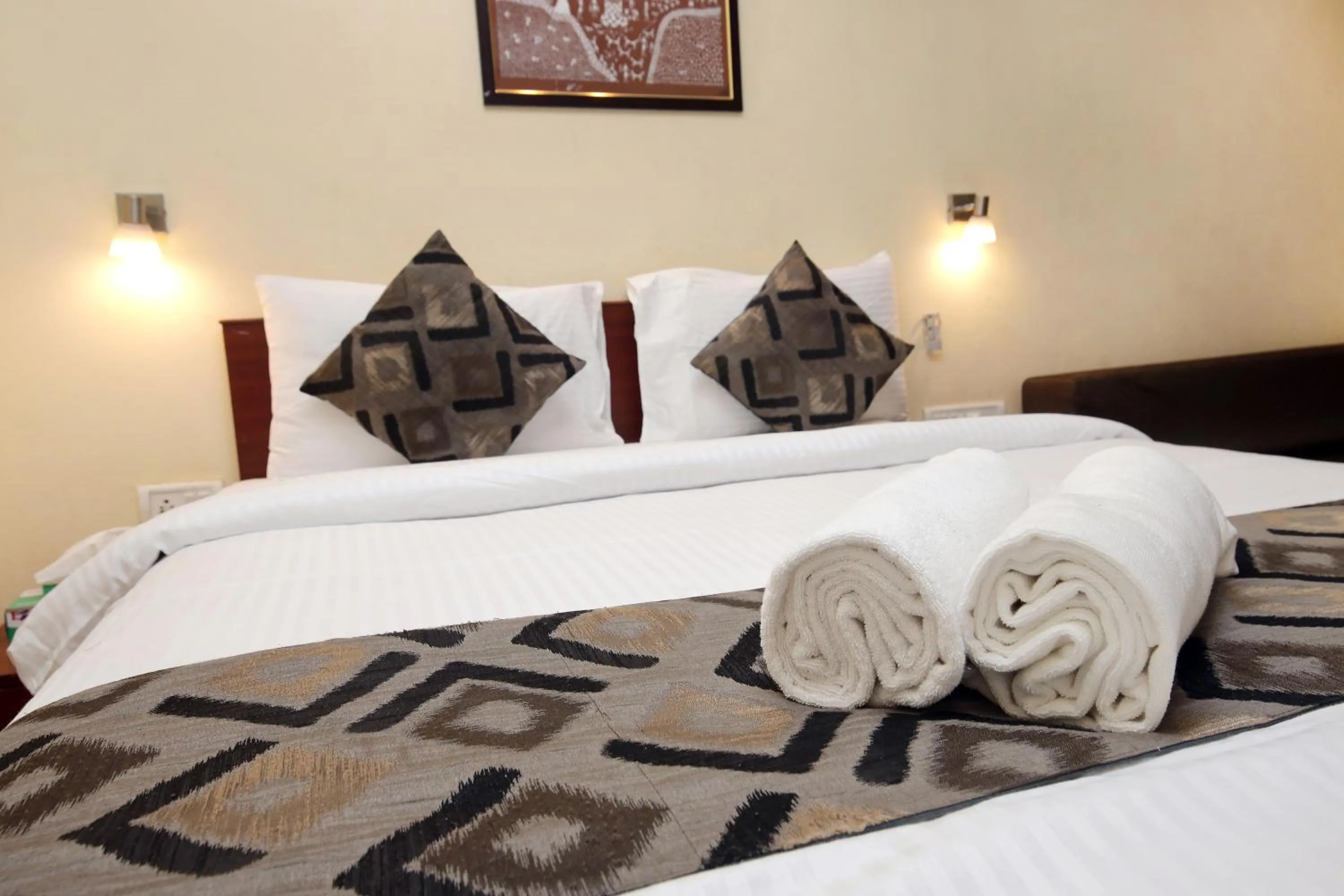 Bed in Westend Hotel