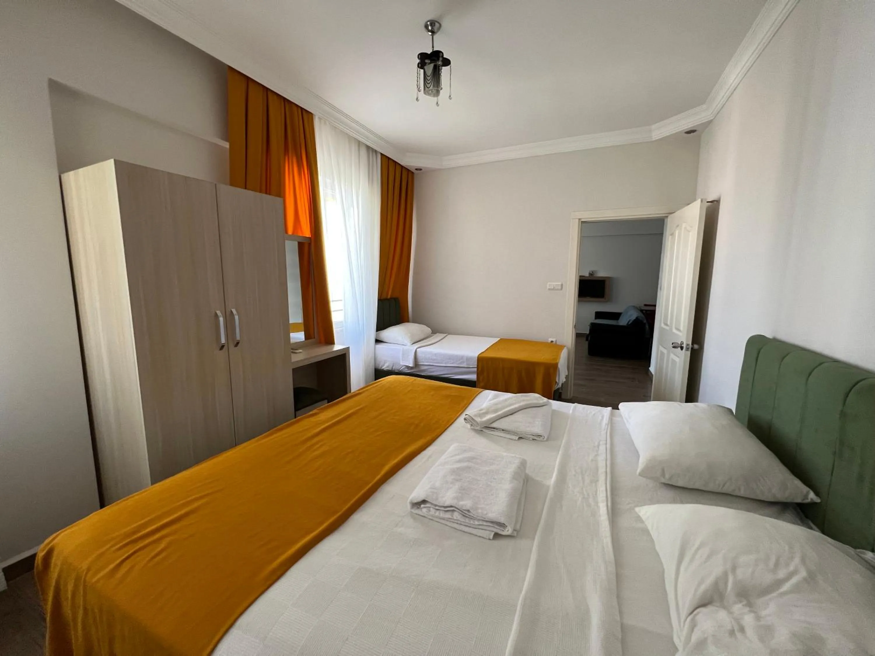 Bedroom, Bed in Alanya Queen Apart Otel