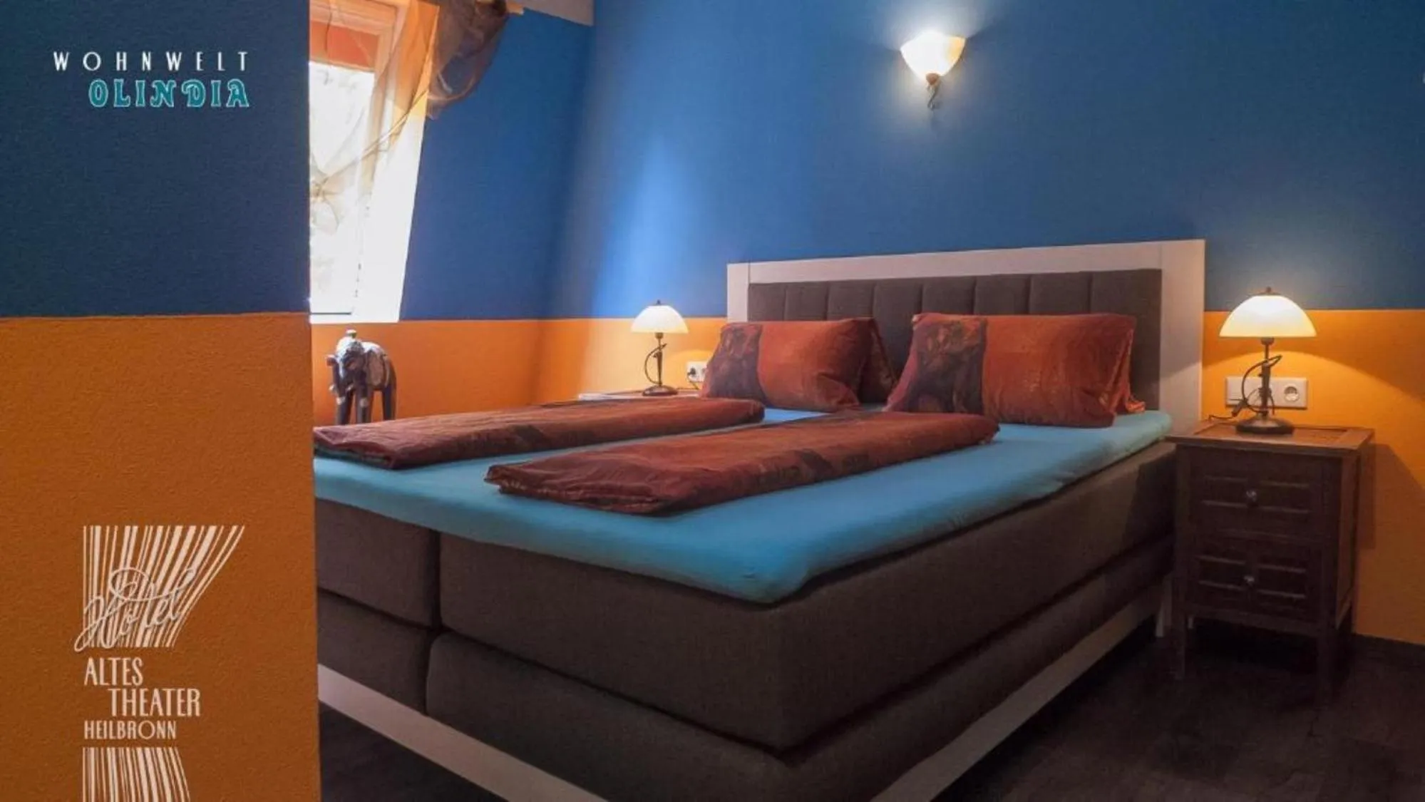 Bed in HOTEL ALTES THEATER Heilbronn