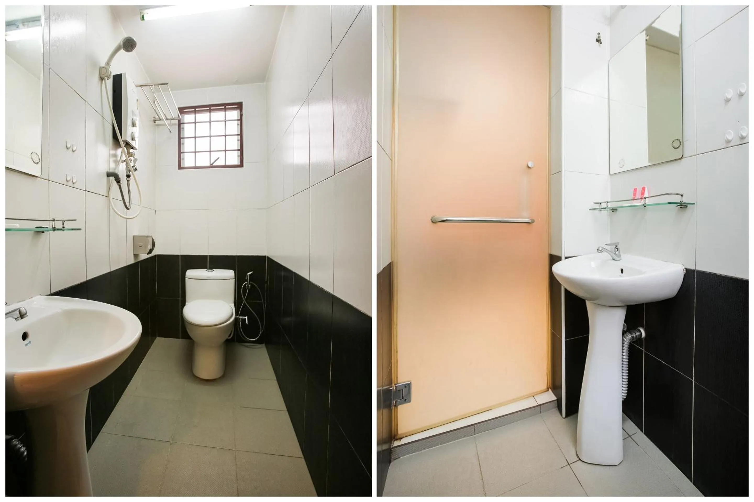 Bathroom in OYO 44017 L & C Premium Stay