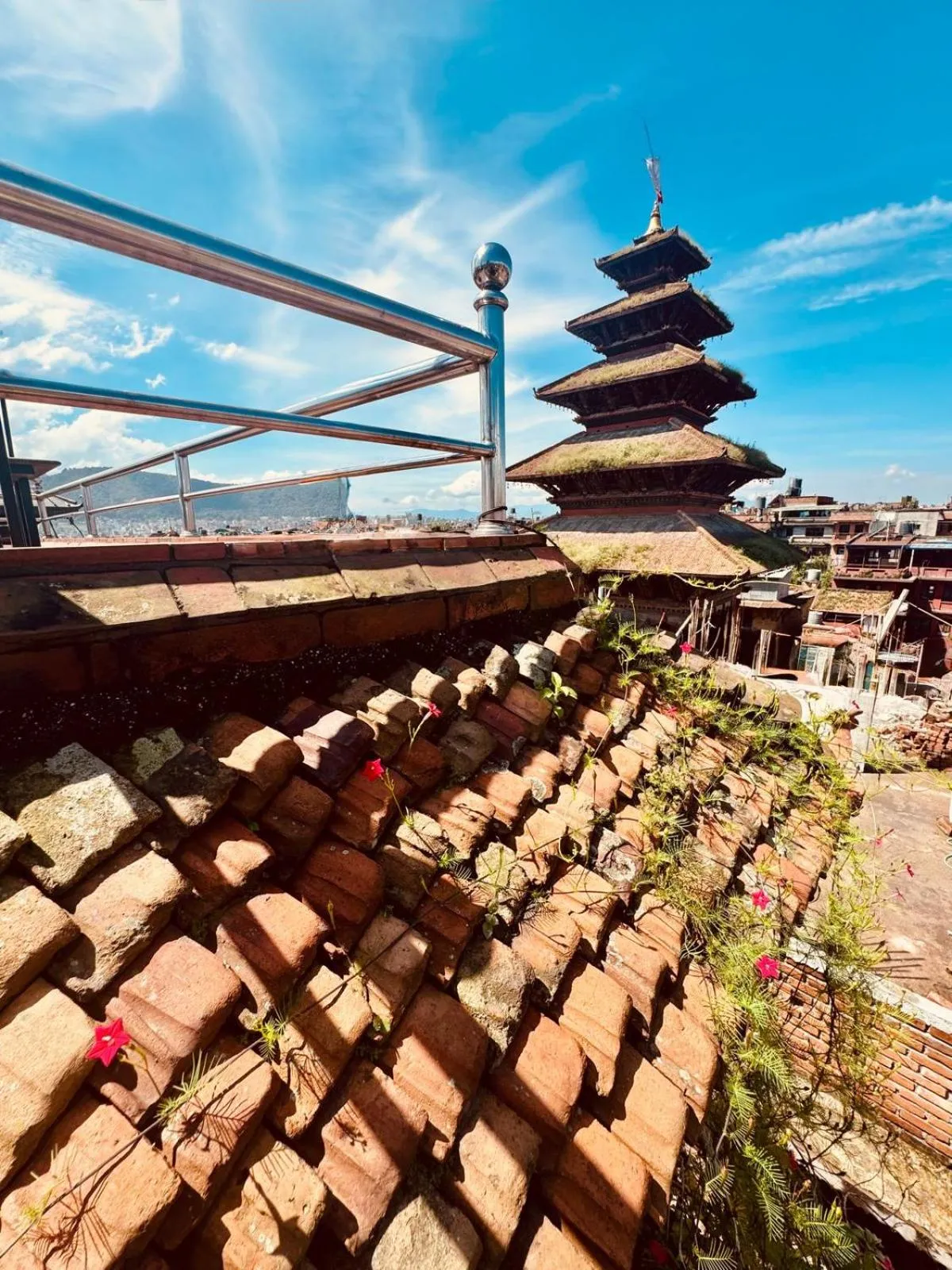 Balcony/Terrace in Sunny Guest House and Cafe