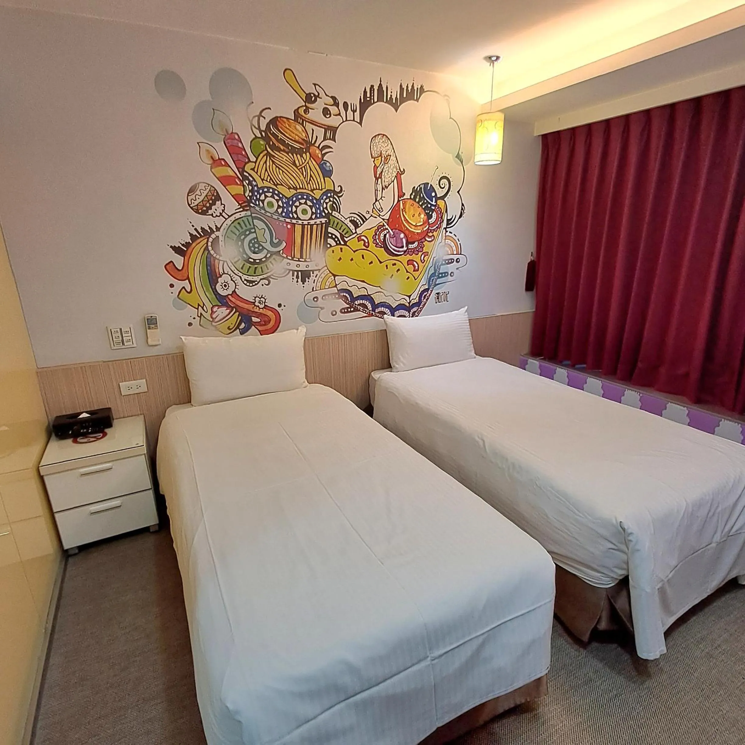 Bed in Morwing Hotel Fuzhong
