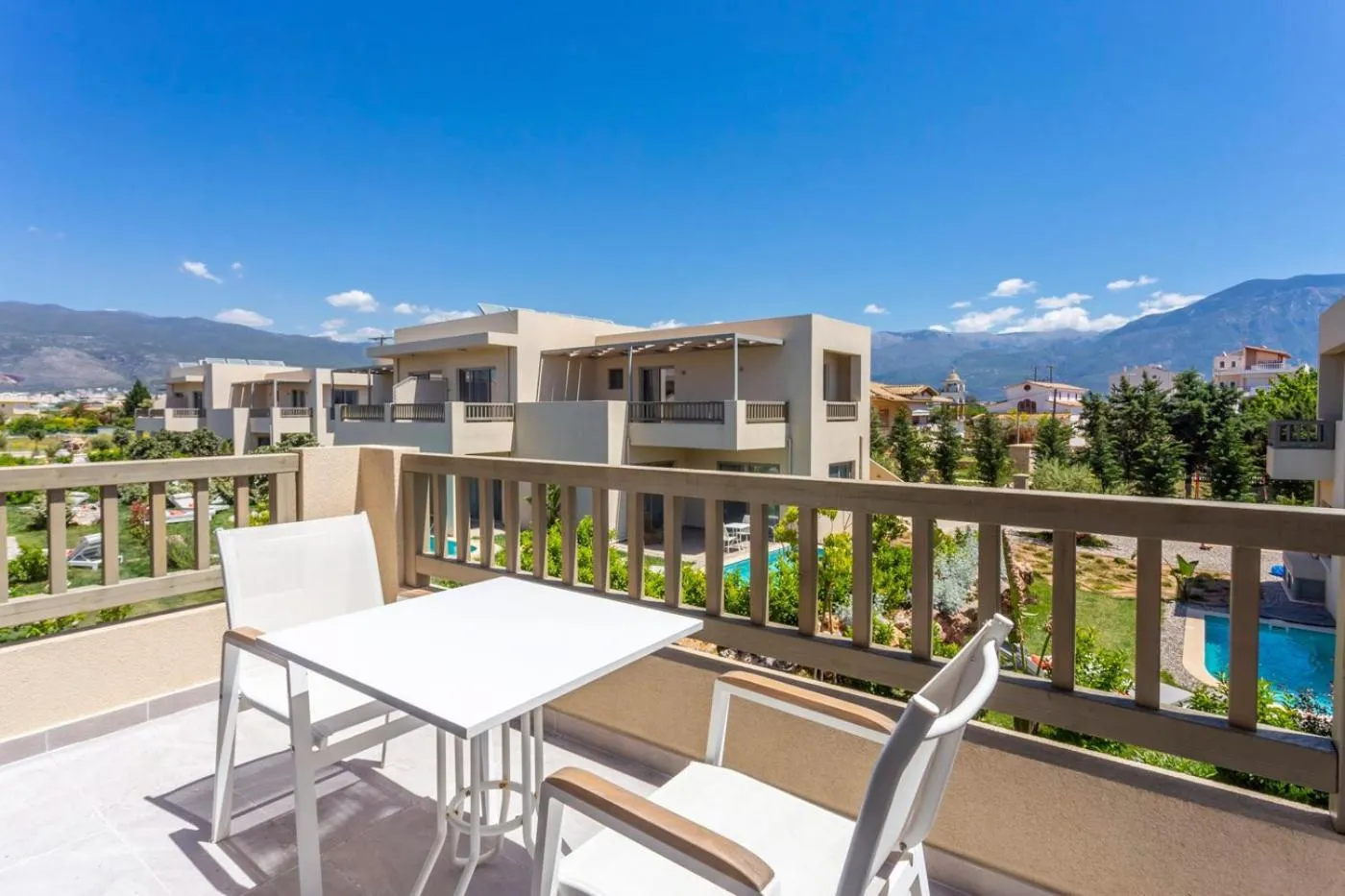 Balcony/Terrace in Elysian Luxury Hotel and Spa