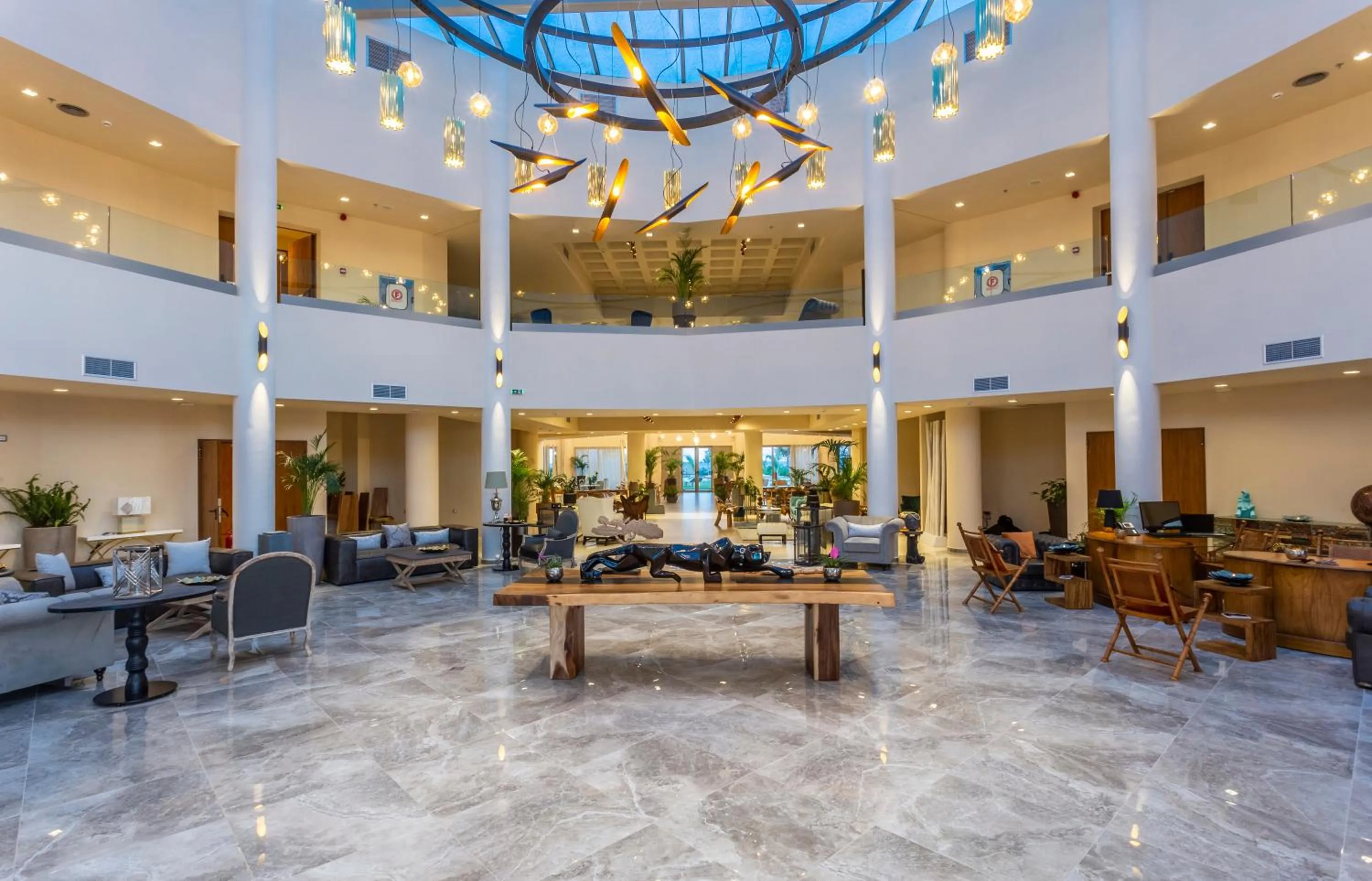 Lobby or reception in Elysian Luxury Hotel and Spa