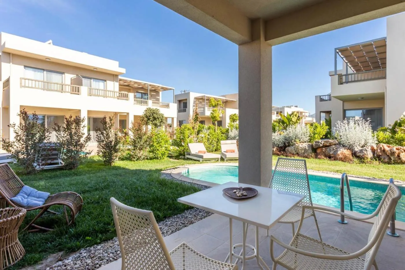 Swimming pool in Elysian Luxury Hotel and Spa