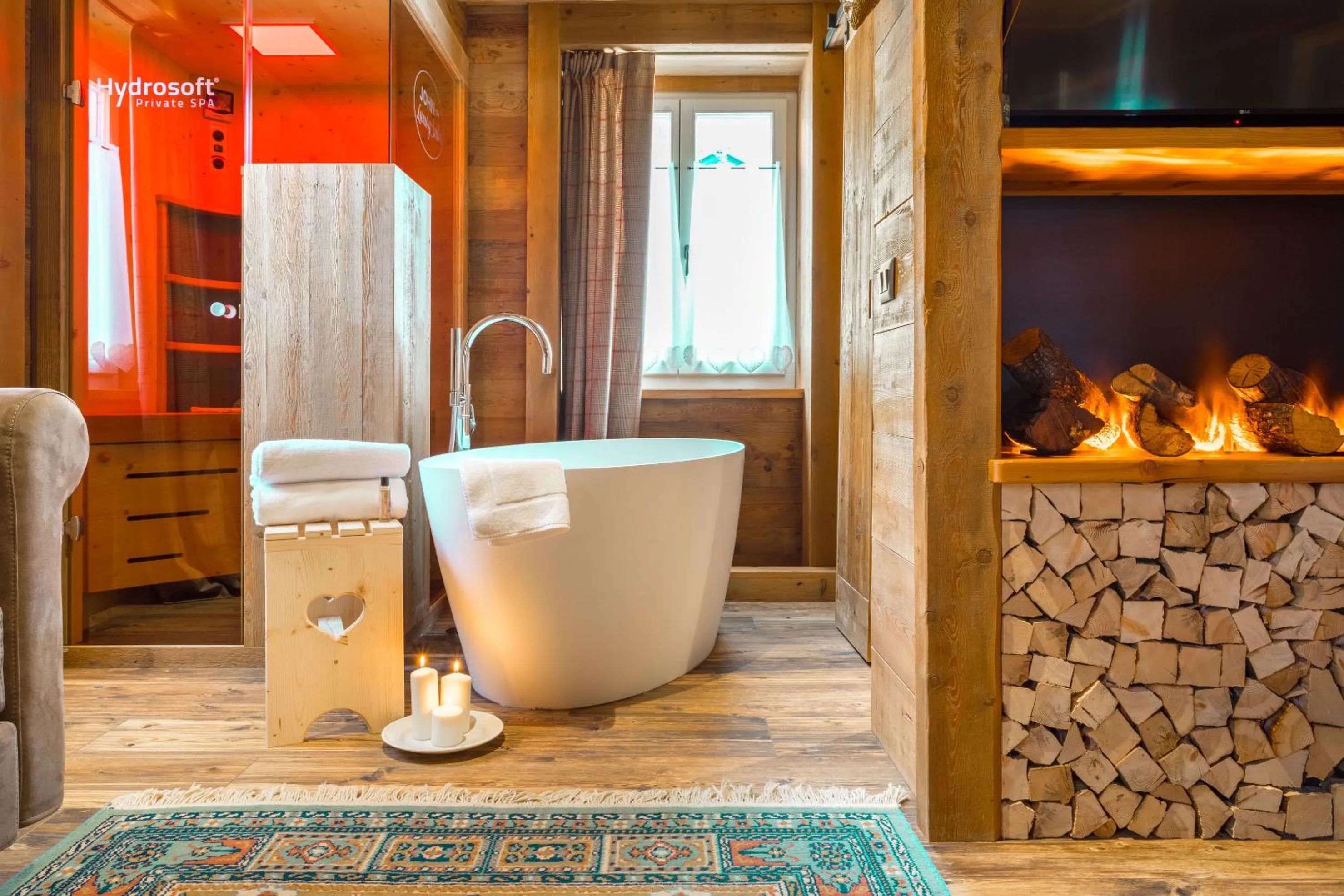 Bath in John Luxury Suites