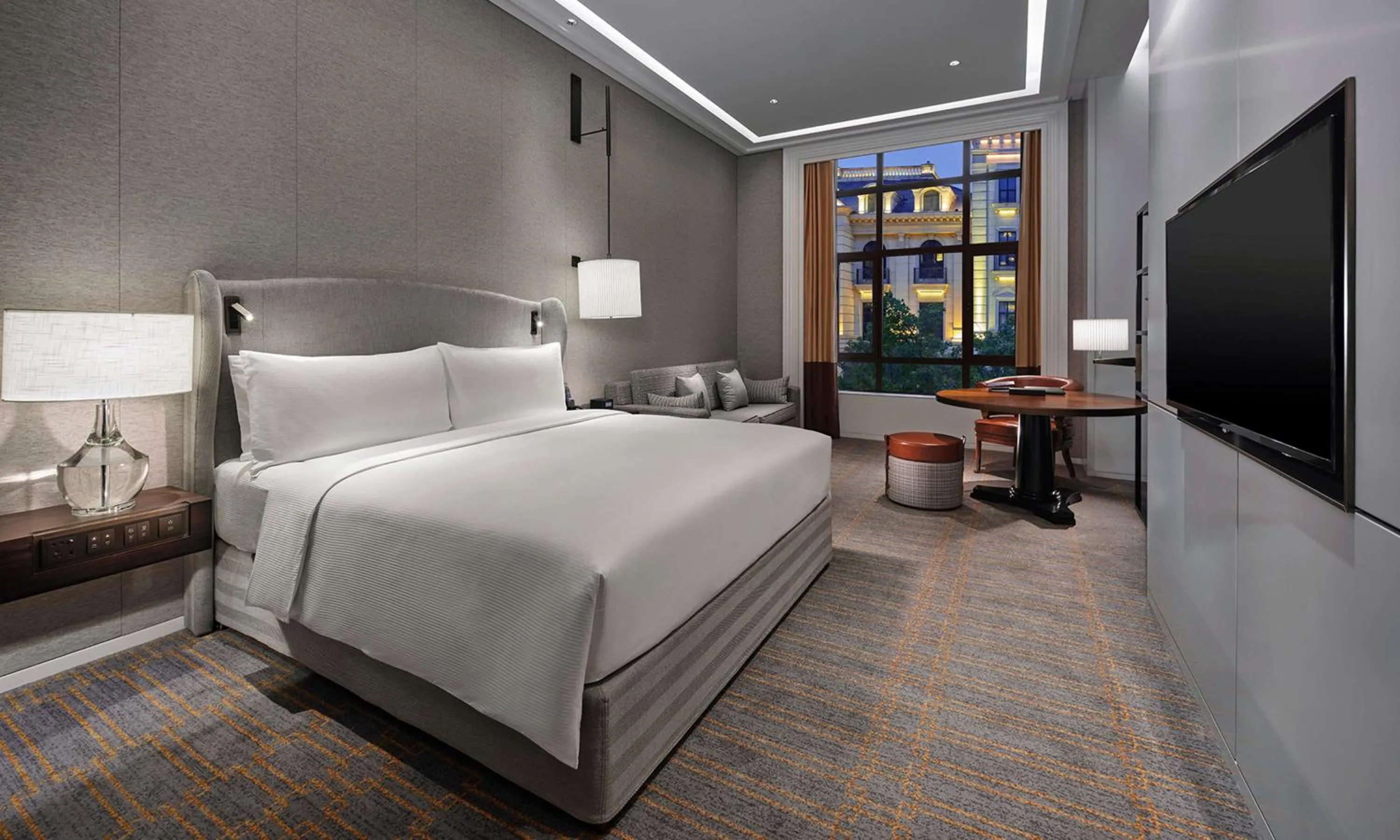Bed in Hilton Beijing Daxing