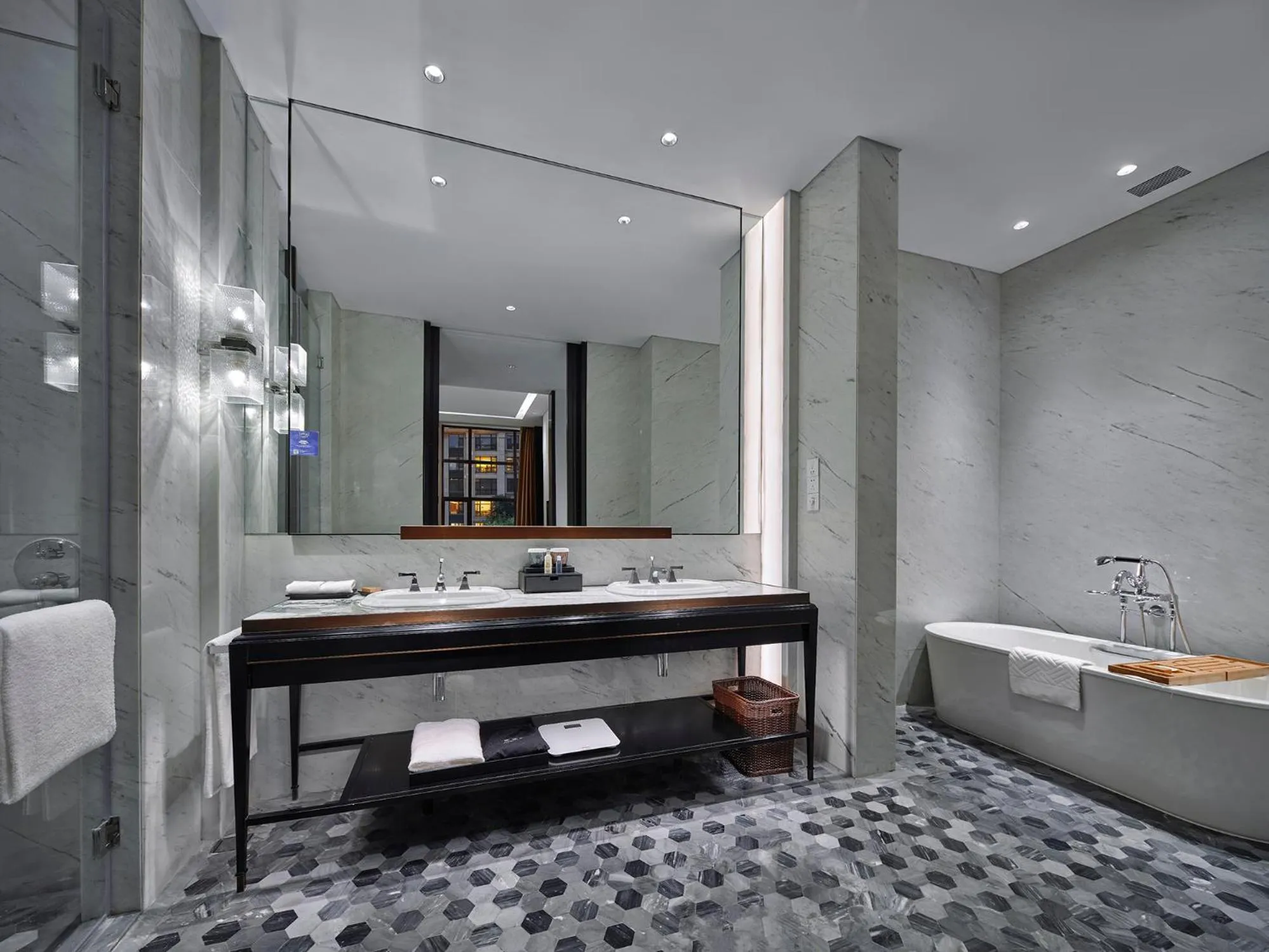 Bathroom in Hilton Beijing Daxing