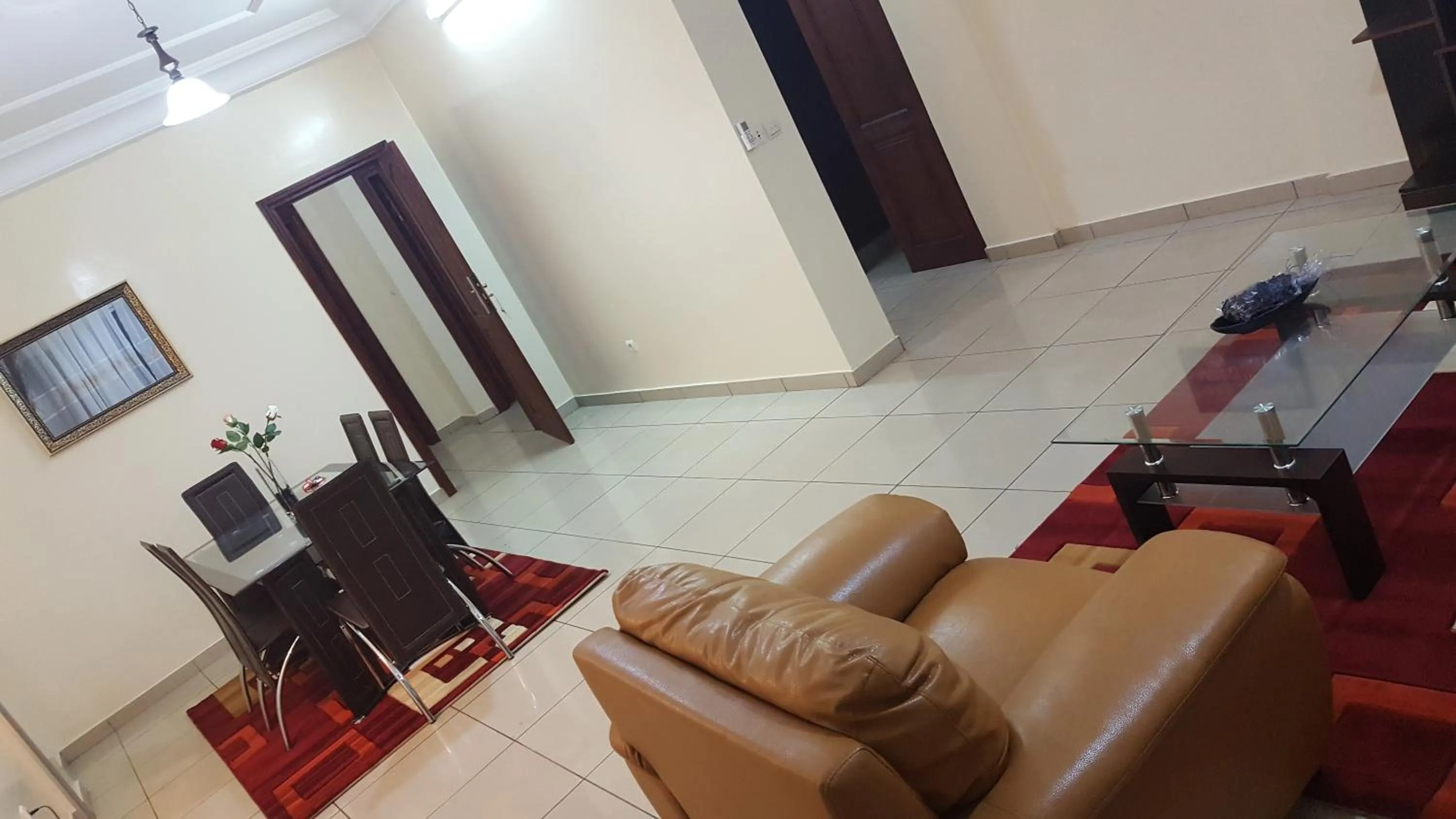 Living room in Résidences hôtelières Micheline et Emile BASTOS