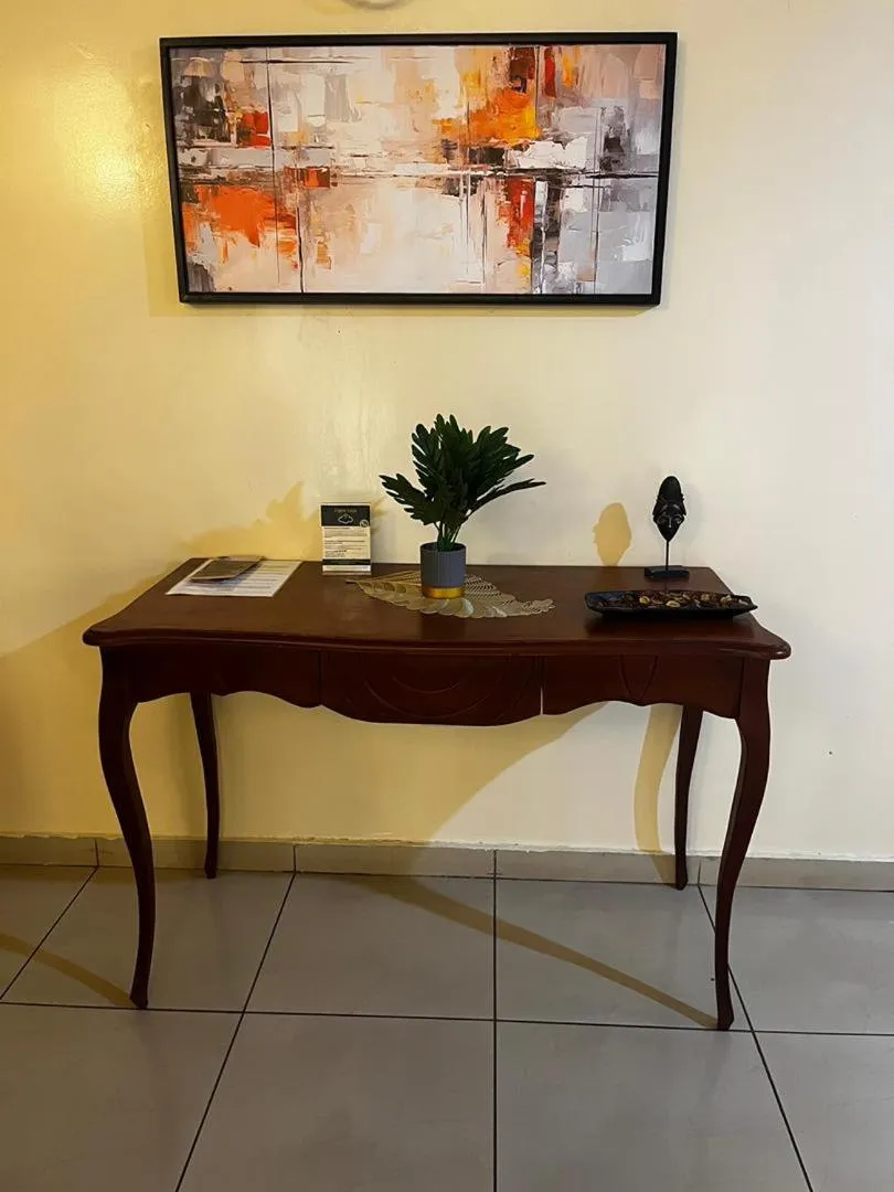 Decorative detail in Résidences hôtelières Micheline et Emile BASTOS