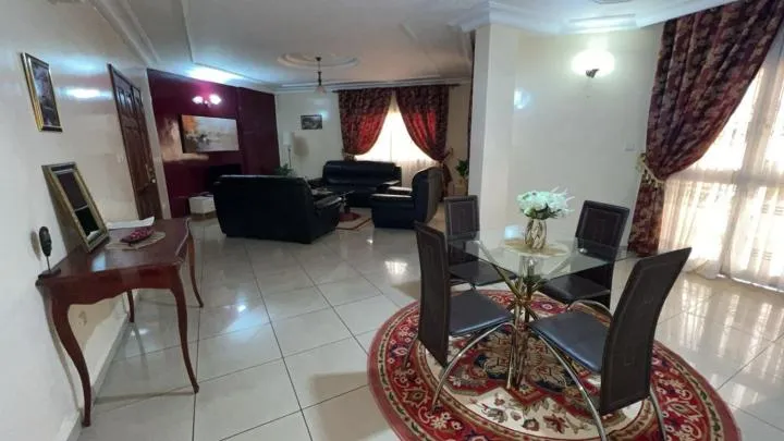 Living room in Résidences hôtelières Micheline et Emile BASTOS