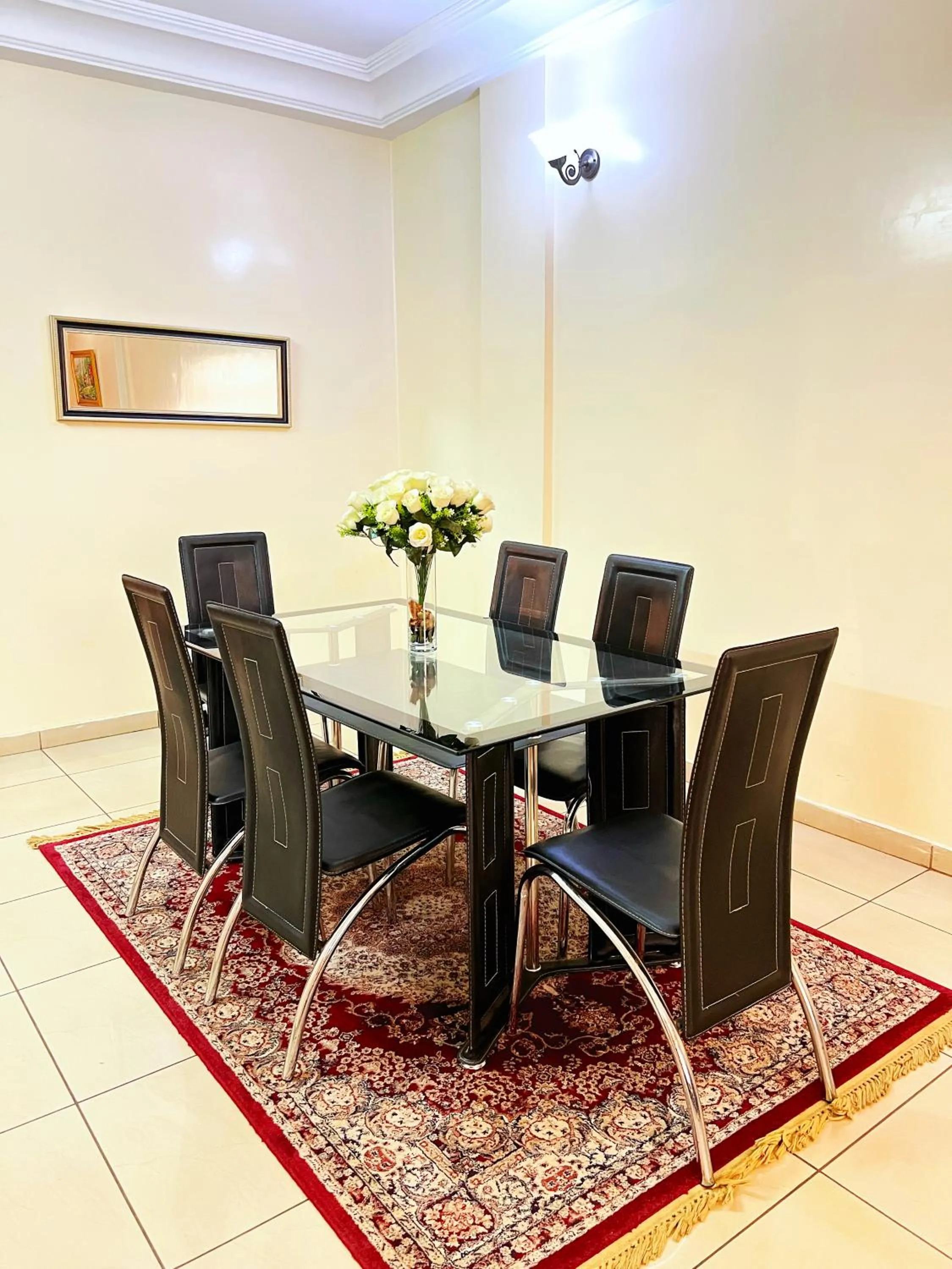 Living room in Résidences hôtelières Micheline et Emile BASTOS