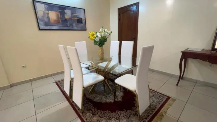 Living room in Résidences hôtelières Micheline et Emile BASTOS