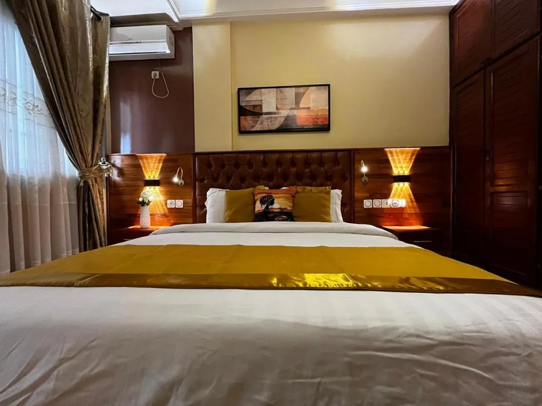 Bedroom, Bed in Résidences hôtelières Micheline et Emile BASTOS