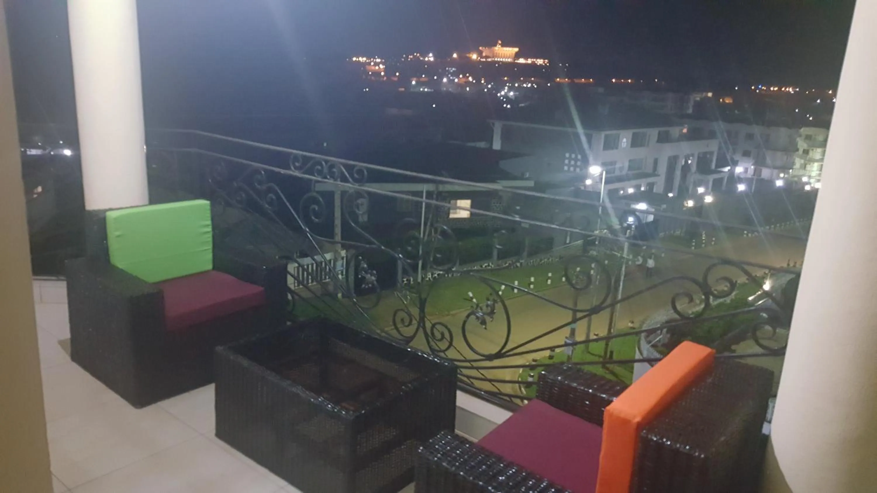 Balcony/Terrace in Résidences hôtelières Micheline et Emile BASTOS