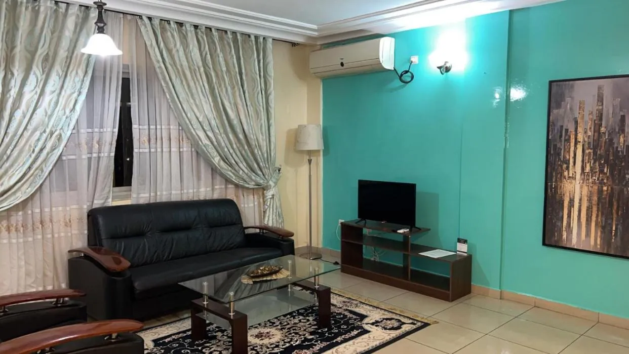 Living room in Résidences hôtelières Micheline et Emile BASTOS