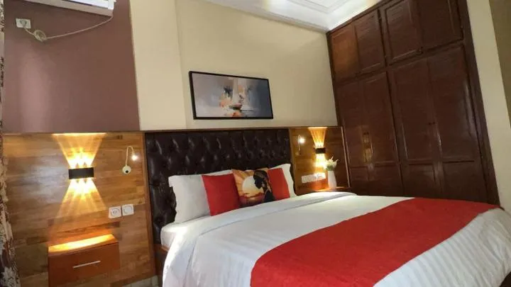 Bedroom, Bed in Résidences hôtelières Micheline et Emile BASTOS