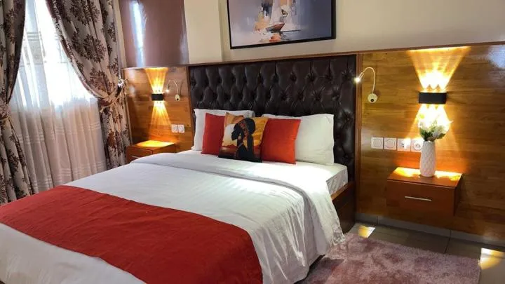 Bedroom, Bed in Résidences hôtelières Micheline et Emile BASTOS