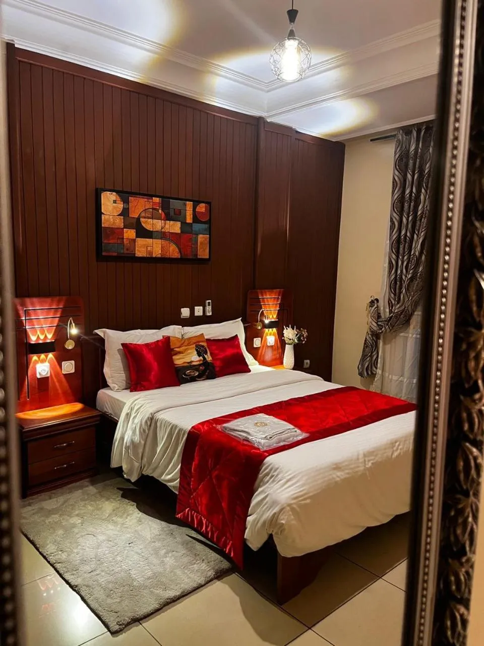 Bedroom, Bed in Résidences hôtelières Micheline et Emile BASTOS