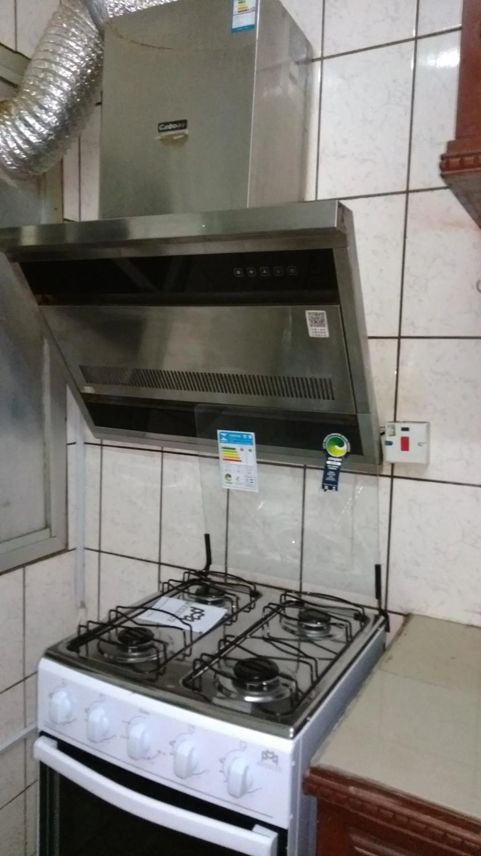 Kitchen or kitchenette in Résidences hôtelières Micheline et Emile BASTOS