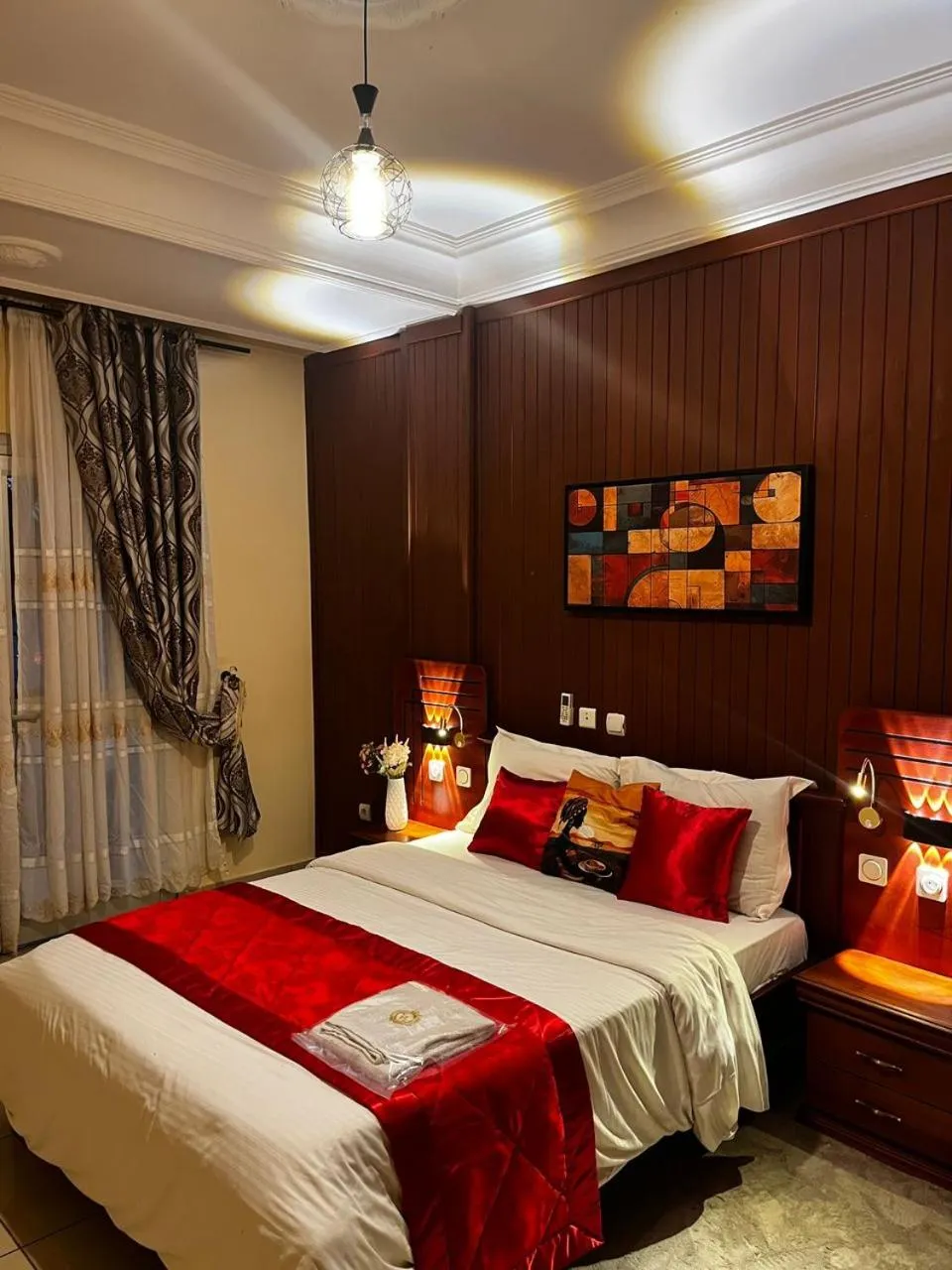 Bedroom, Bed in Résidences hôtelières Micheline et Emile BASTOS