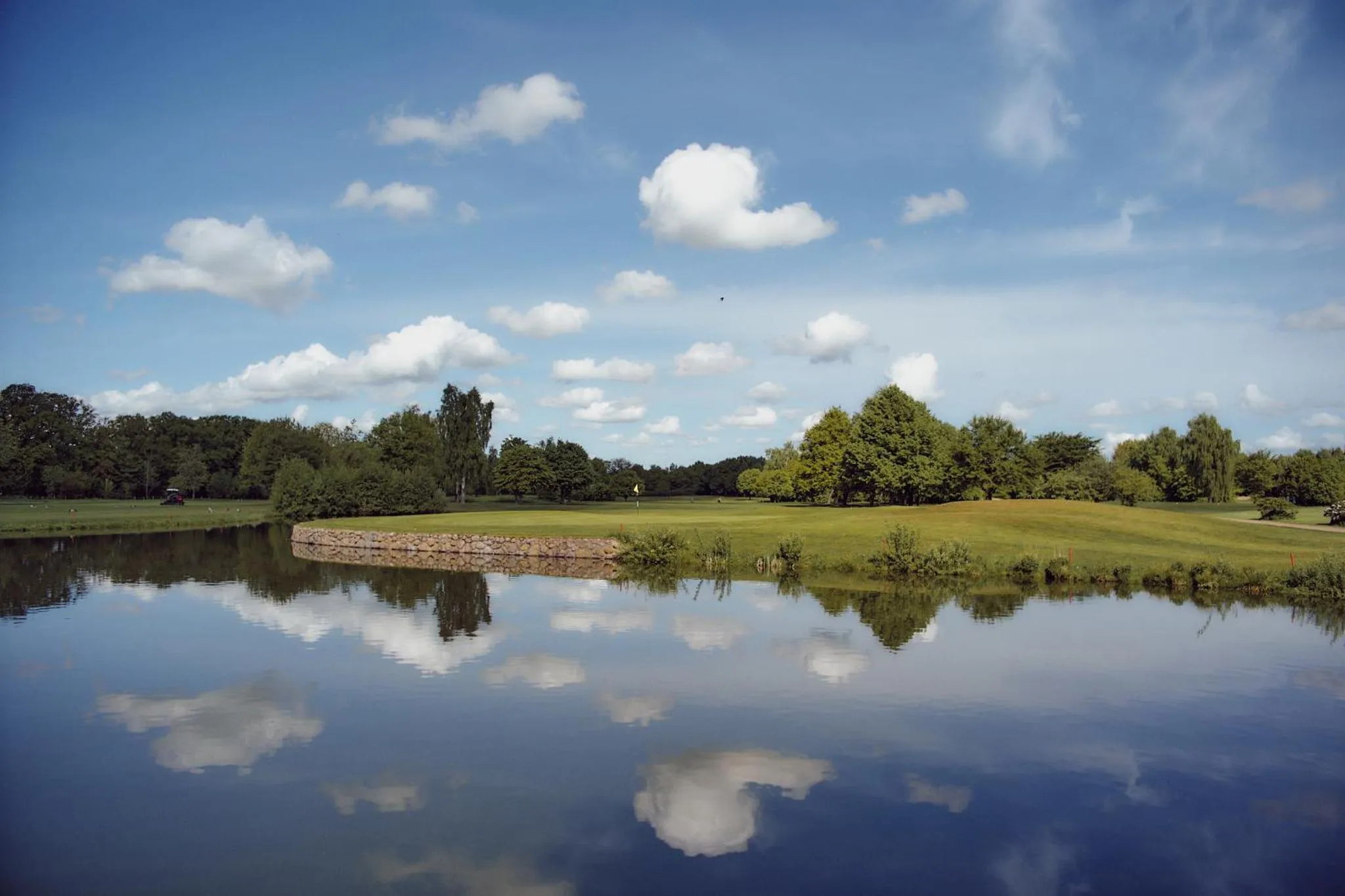 Golfcourse in Aparthotel Treudelberg Hamburg