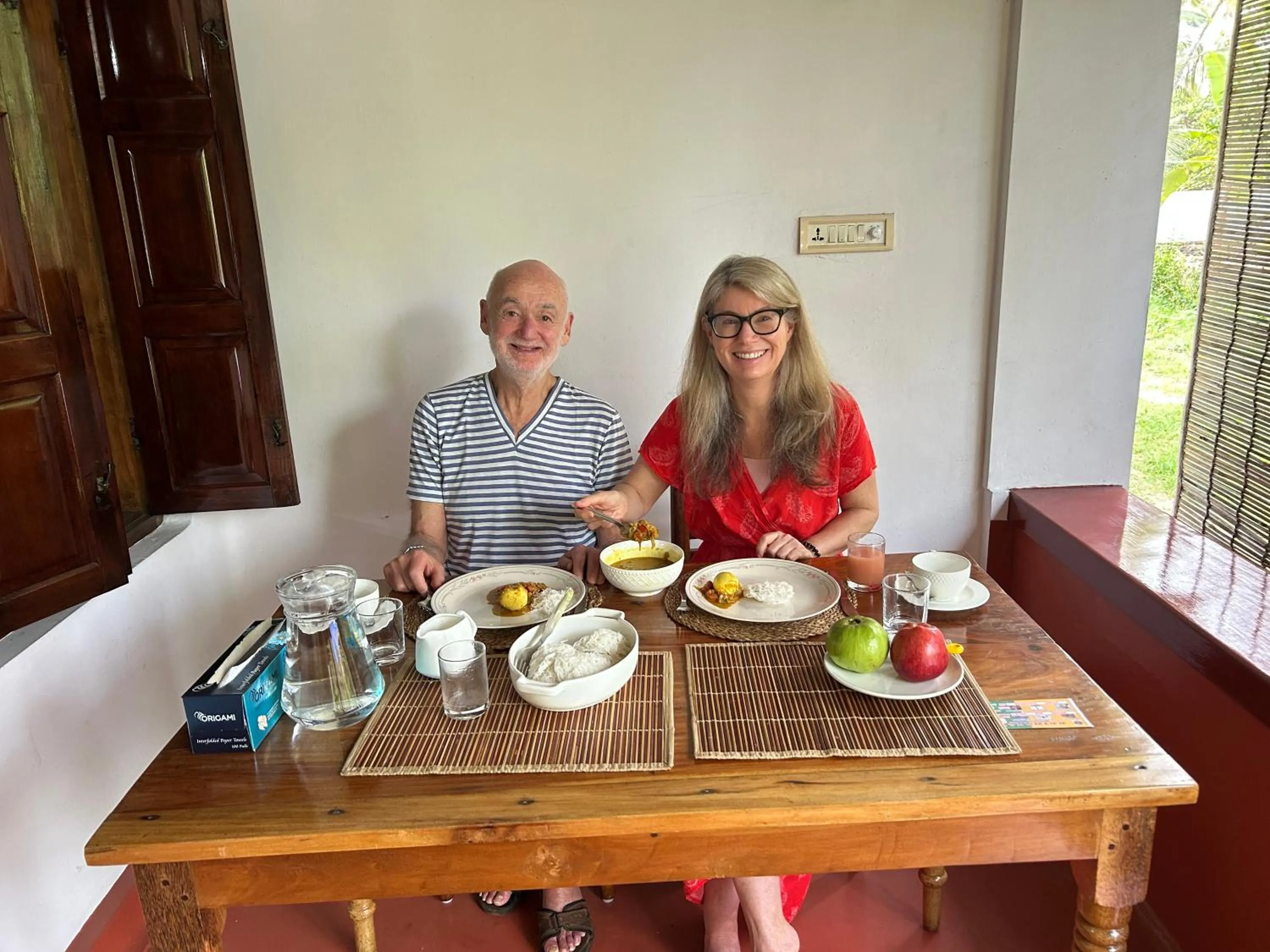 Breakfast in Gramam Homestay, Cochin