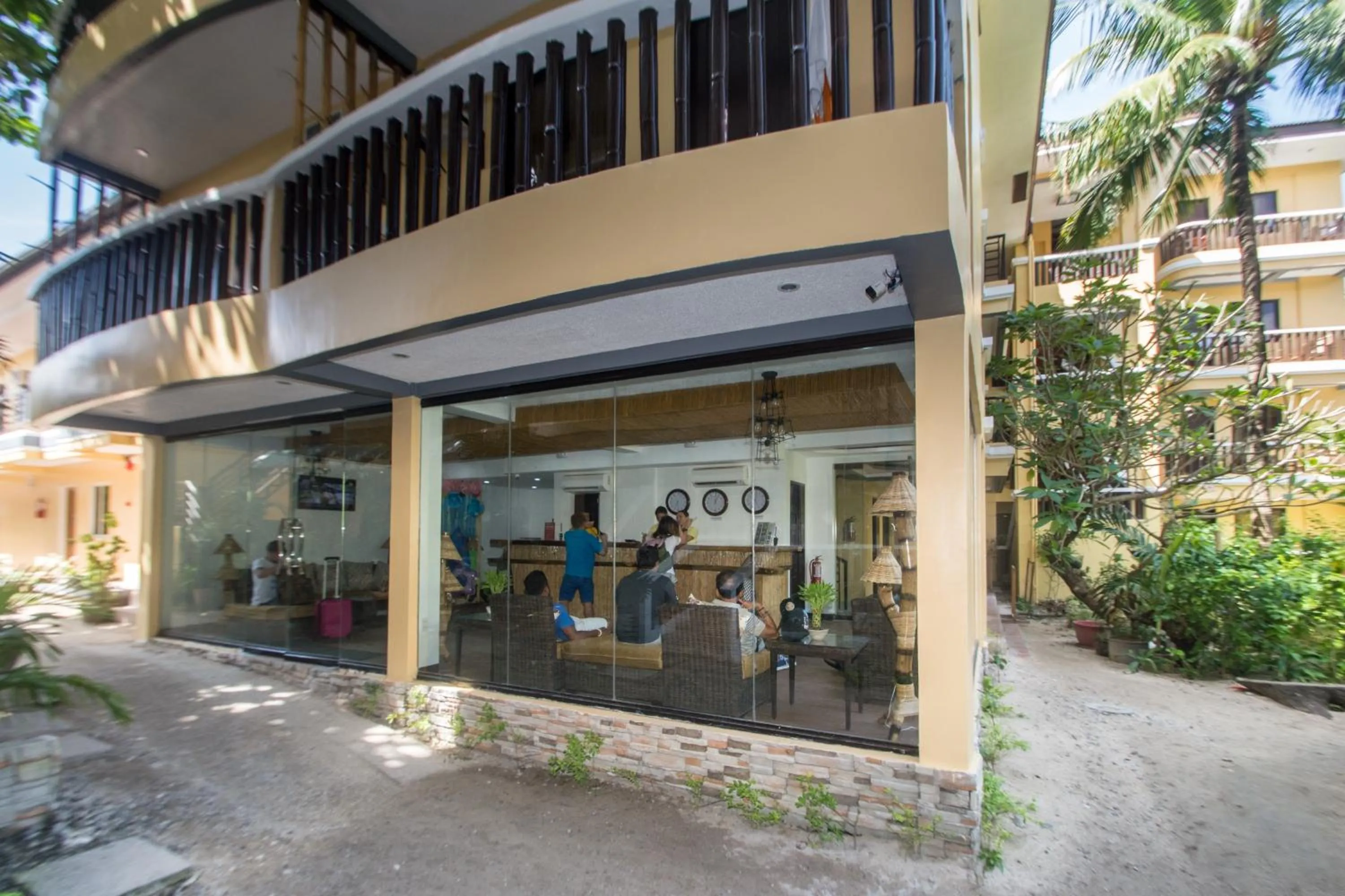 Lobby or reception in Bamboo Beach Resort & Restaurant