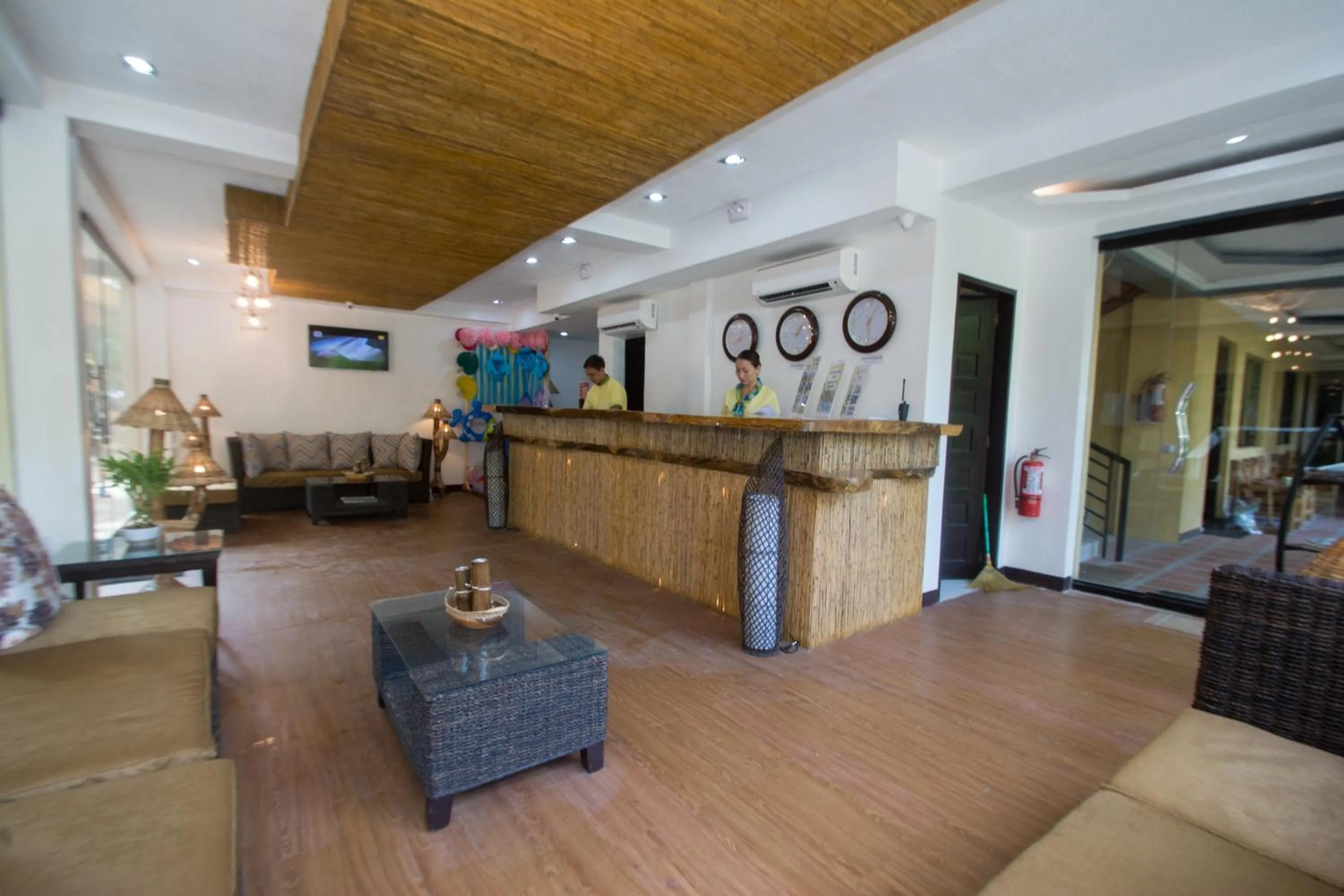 Lobby or reception in Bamboo Beach Resort & Restaurant