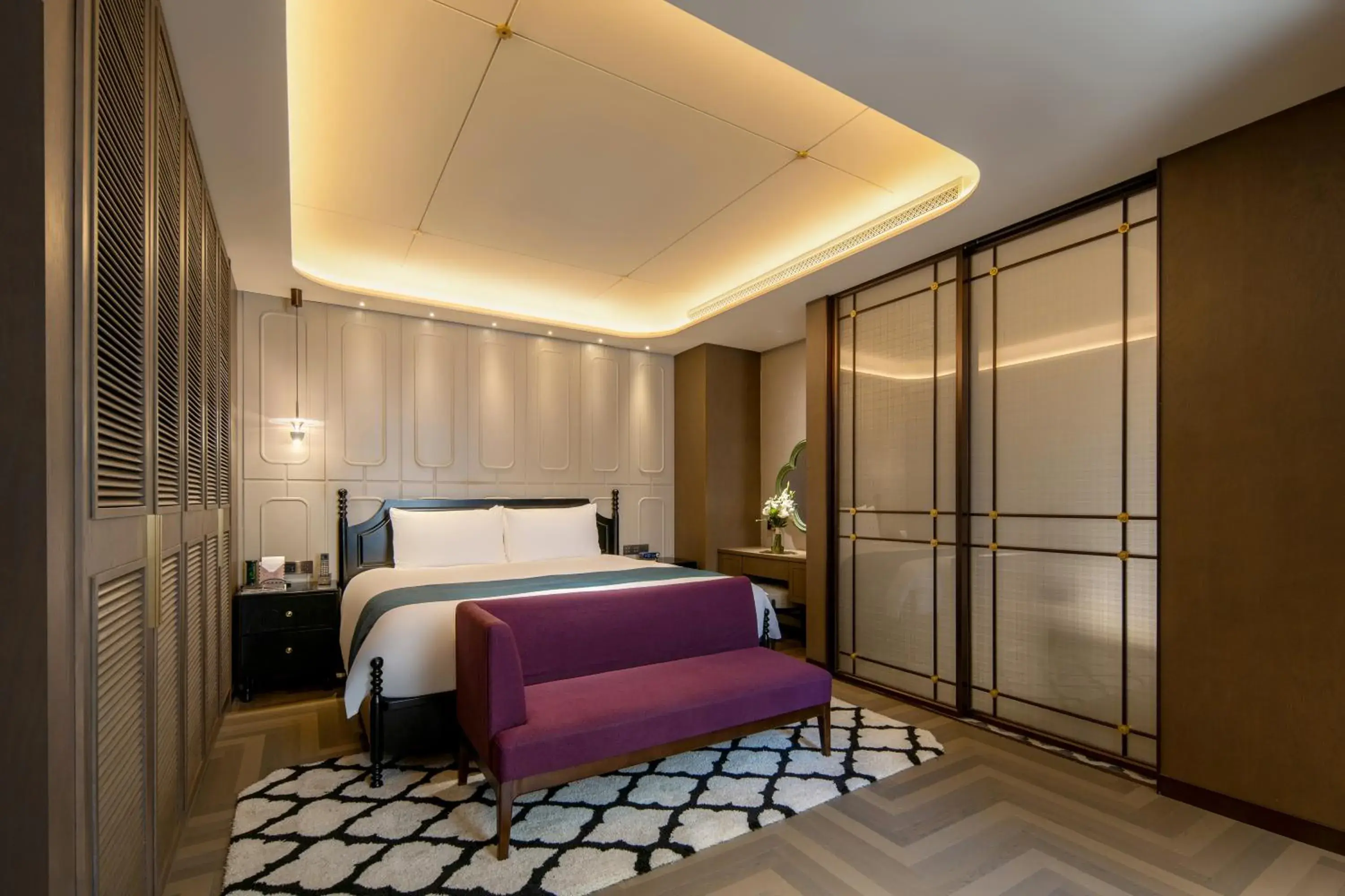 Deluxe Double Room with Bath in Xiamen Lujiang Harbourview Hotel Deluxe Double Room with Bath in Xiamen Lujiang Harbourview Hotel