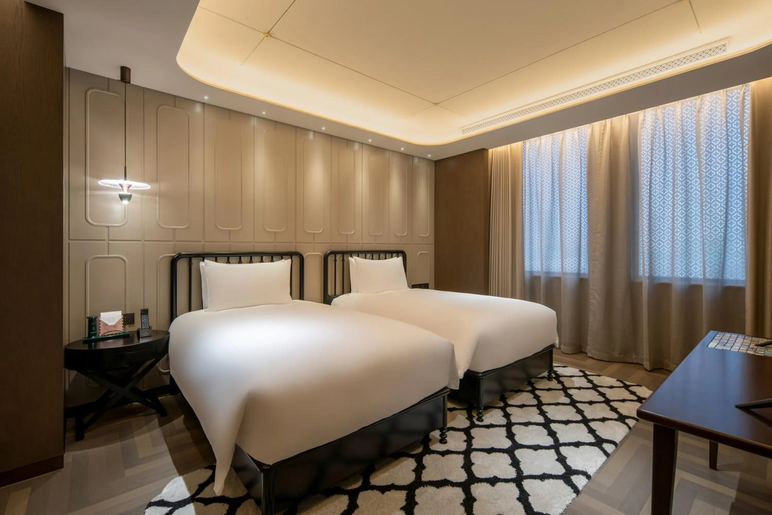 Bed in Xiamen Lujiang Harbourview Hotel