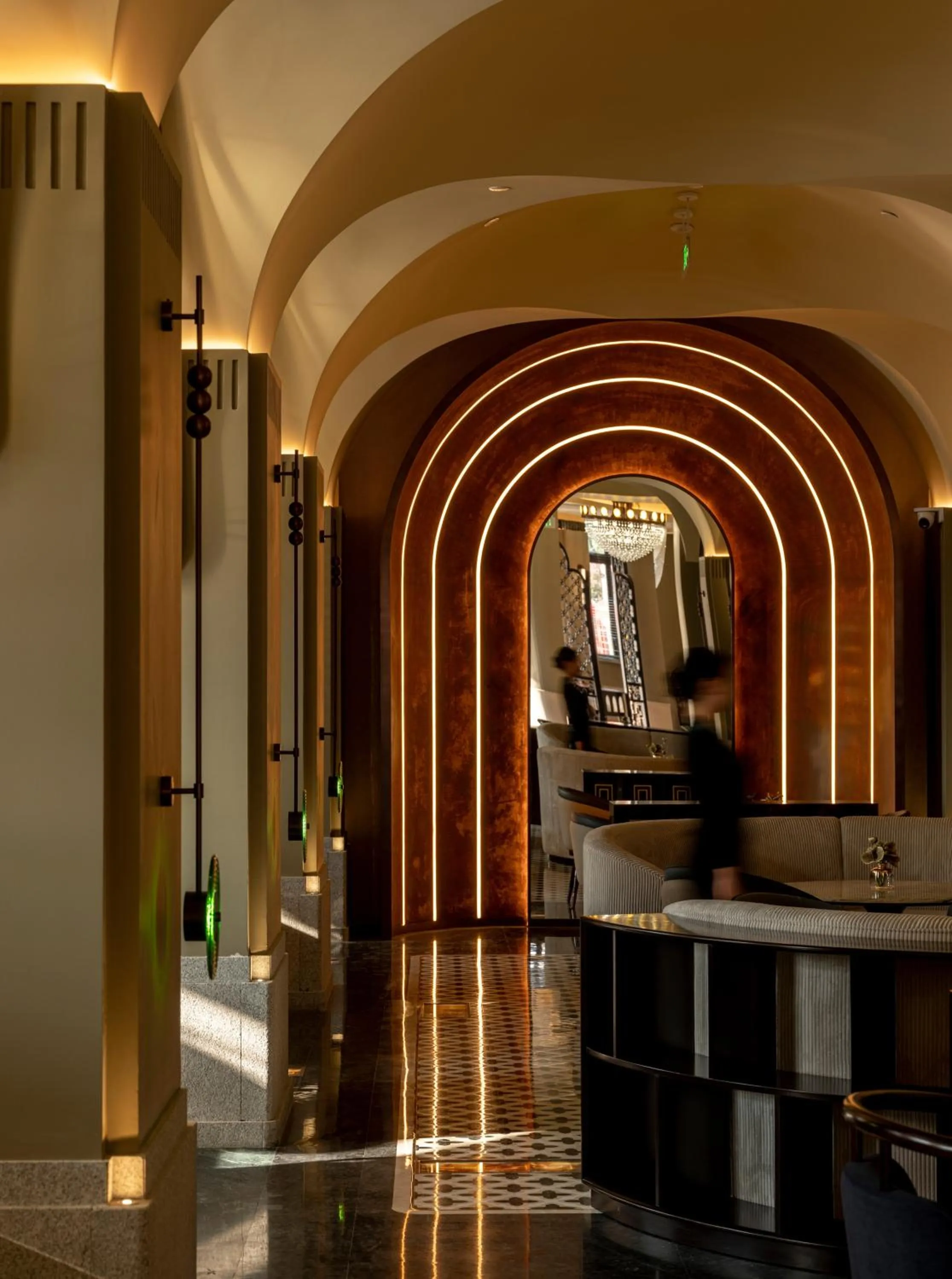 Lobby or reception in Xiamen Lujiang Harbourview Hotel