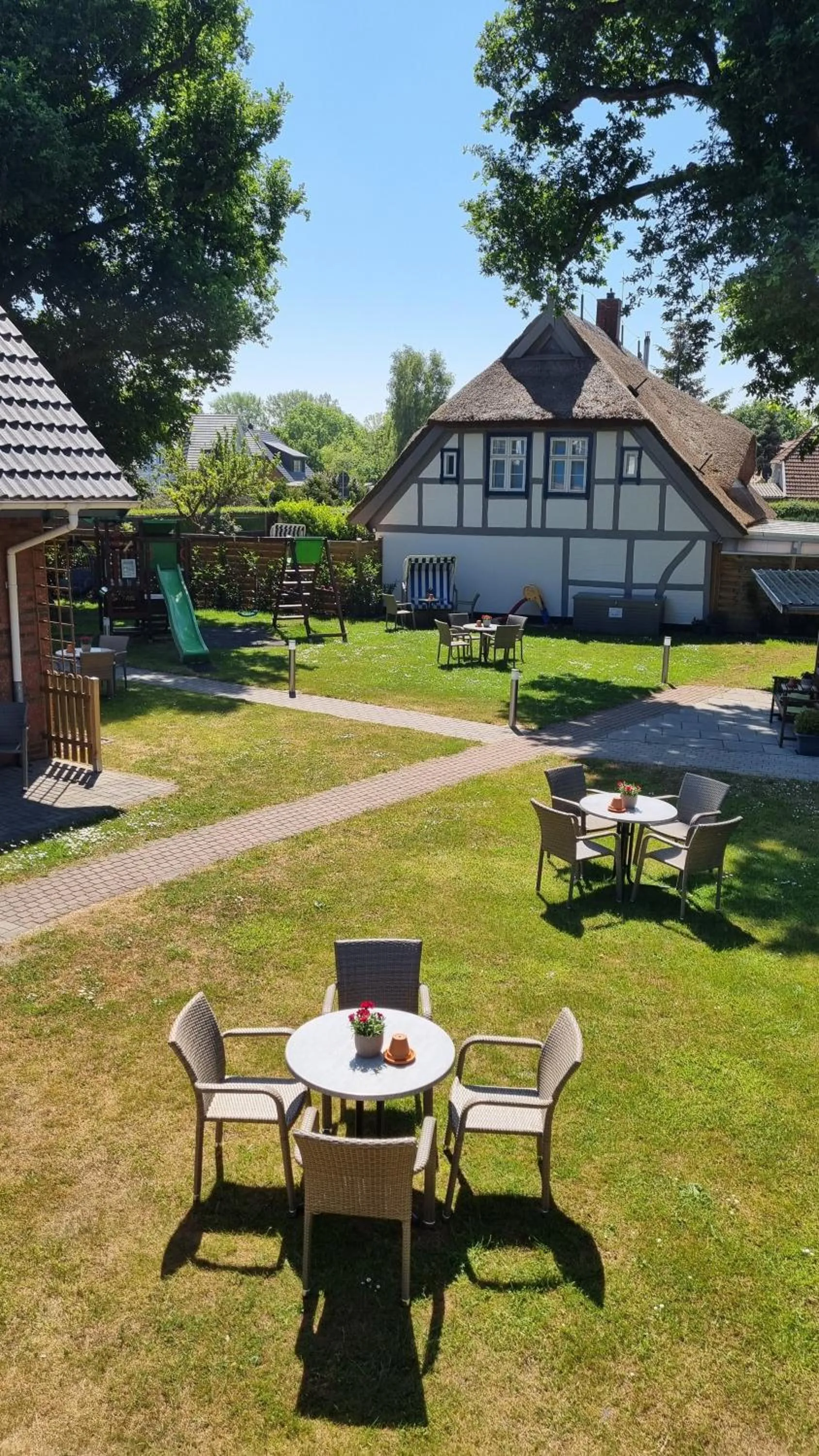 Garden in Captain Pahlen Ferienanlage