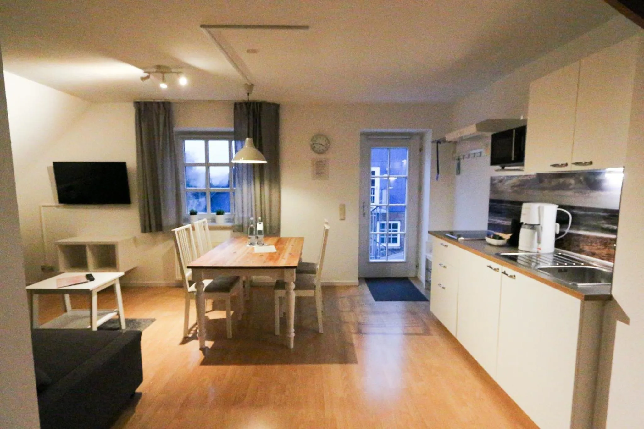 Kitchen or kitchenette in Captain Pahlen Ferienanlage