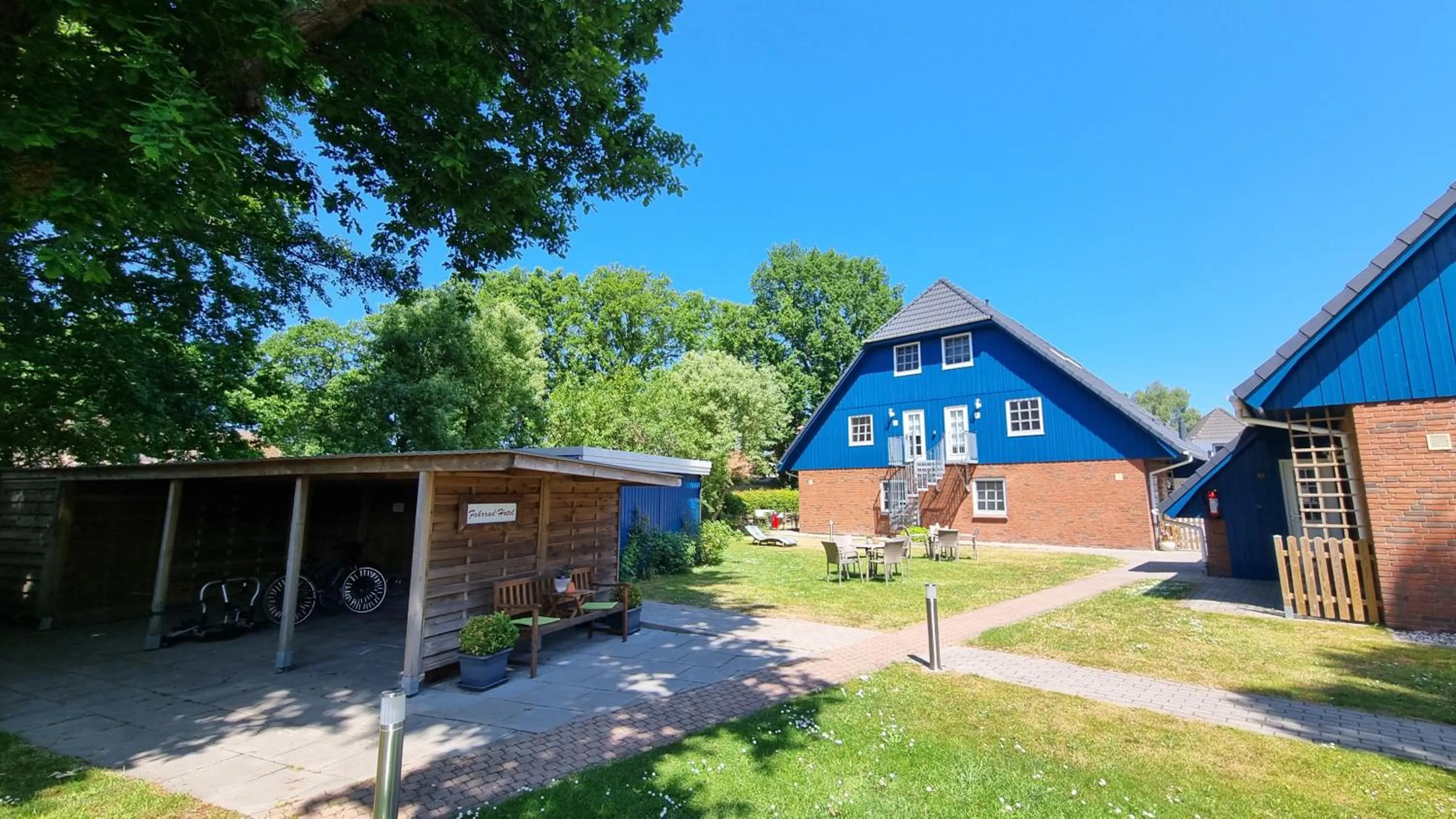 Garden in Captain Pahlen Ferienanlage