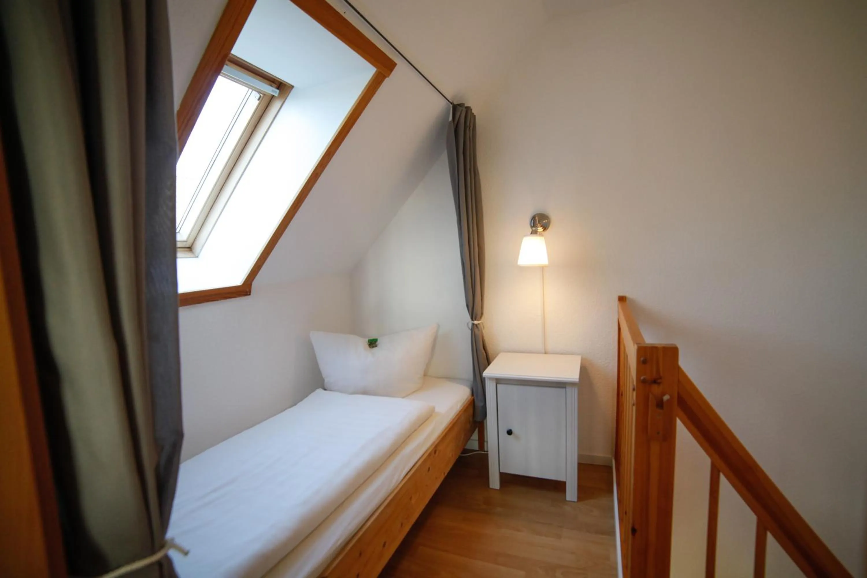 Bed in Captain Pahlen Ferienanlage