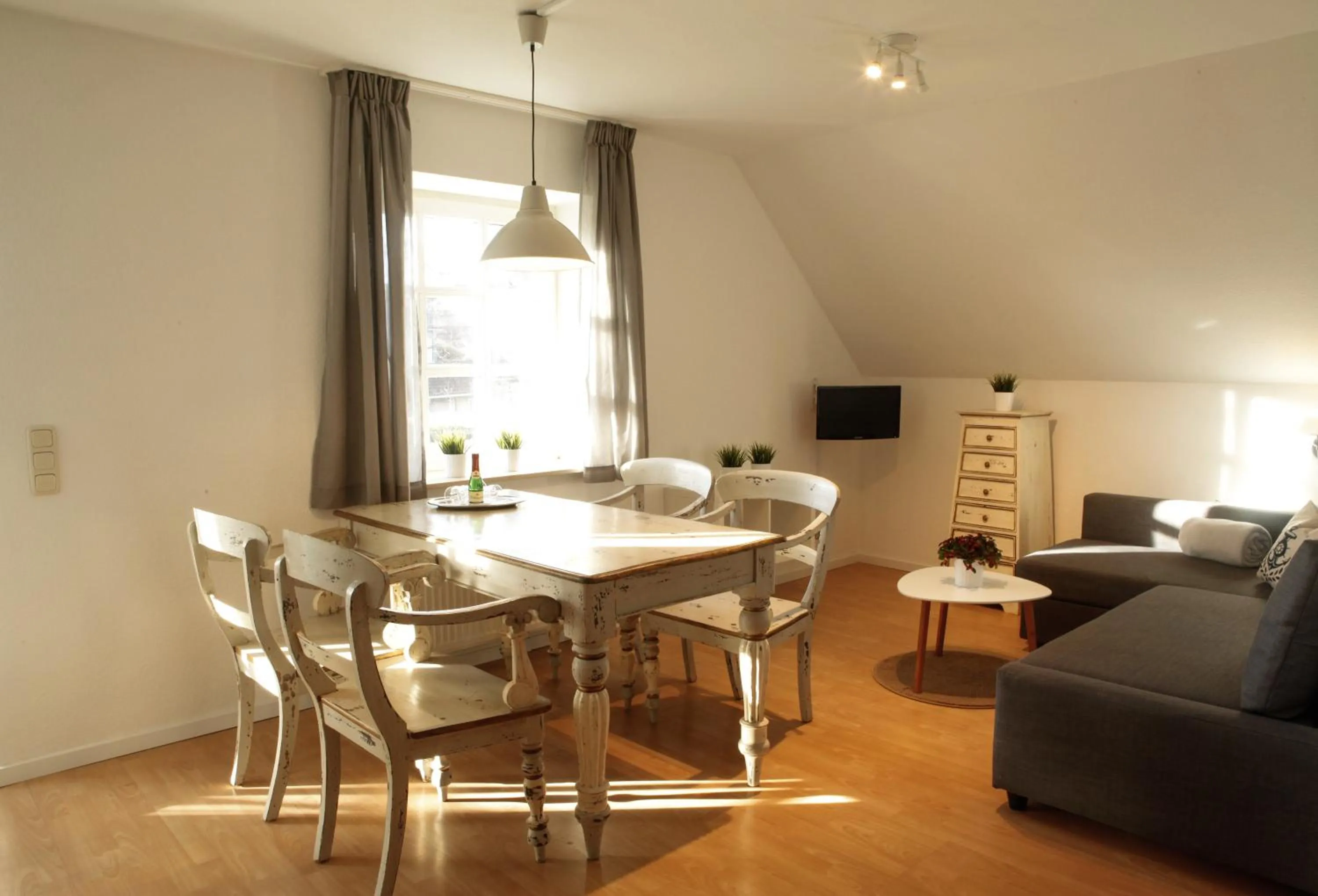 Living room in Captain Pahlen Ferienanlage