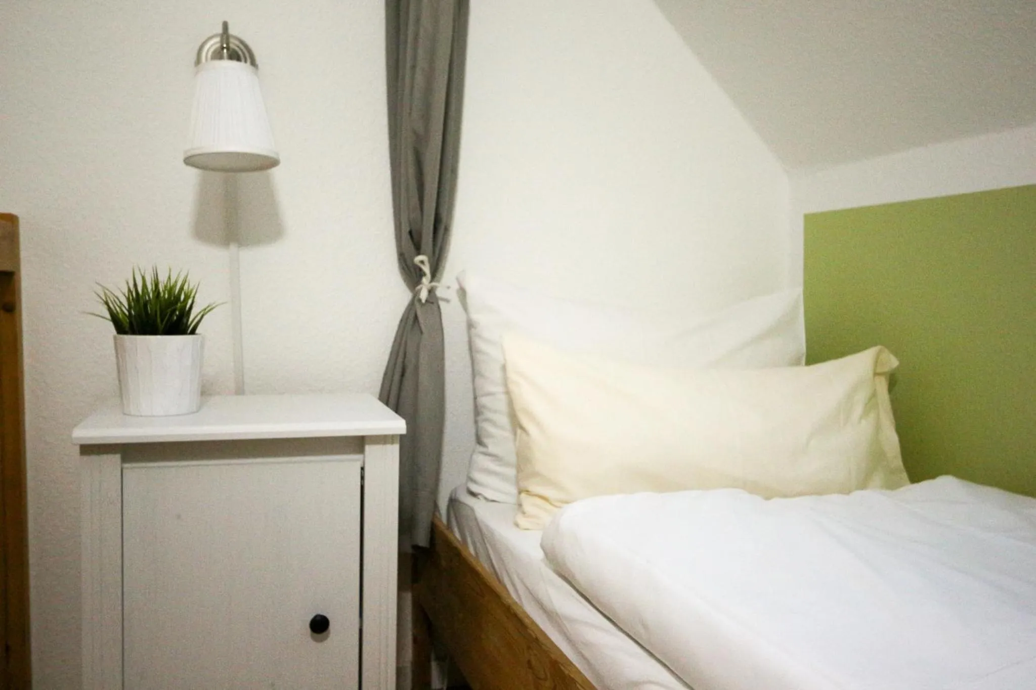 Bed in Captain Pahlen Ferienanlage