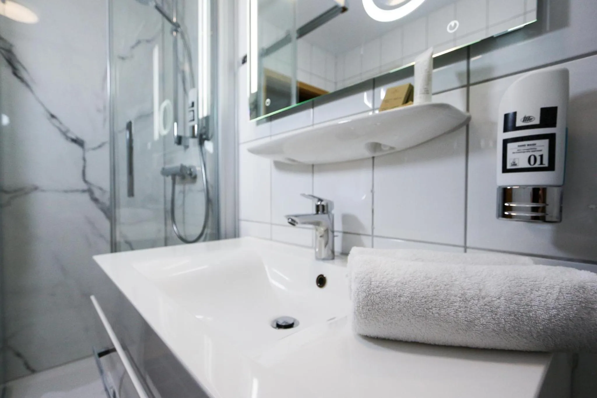 Shower in Captain Pahlen Ferienanlage